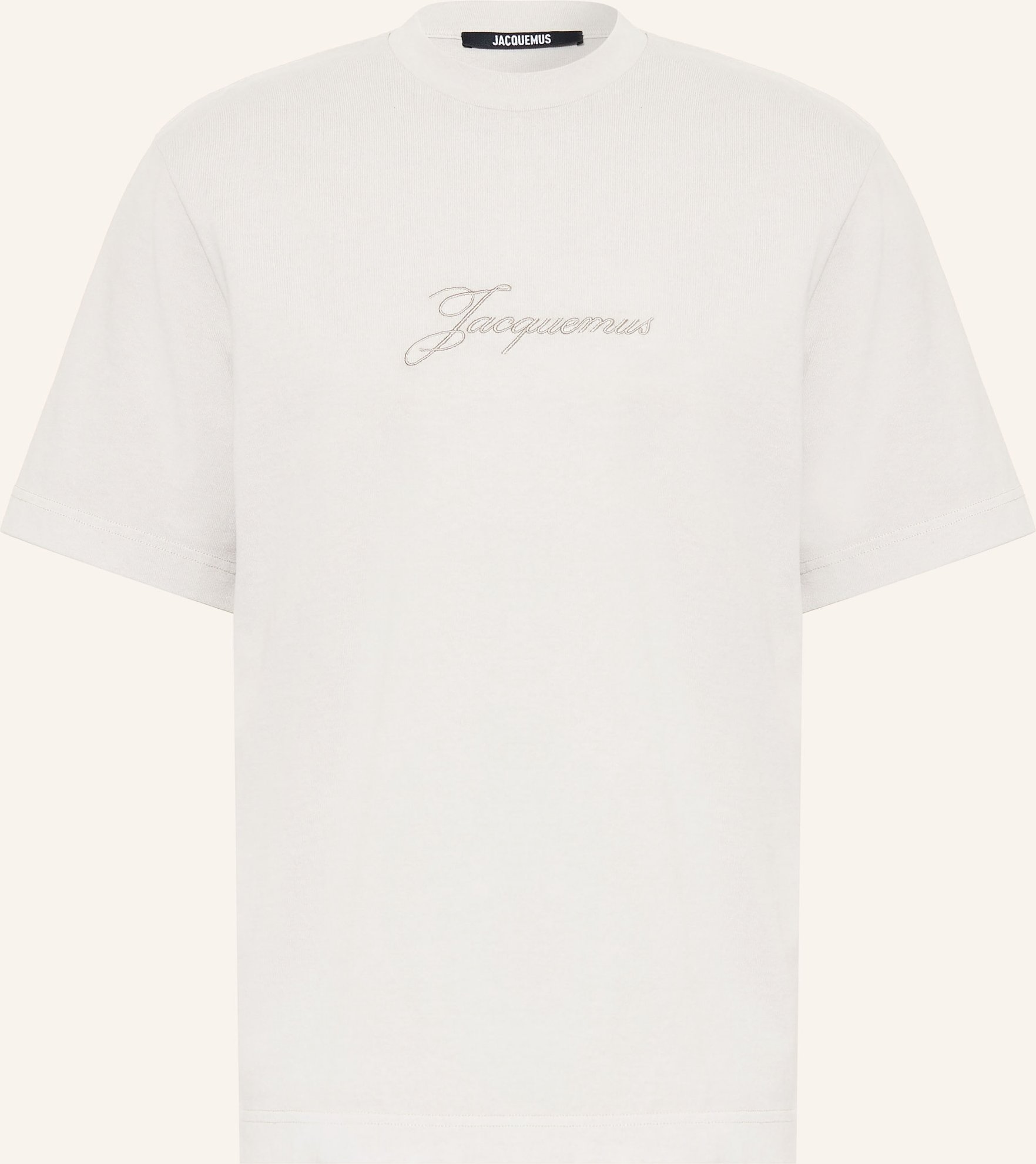 Jacquemus T-Shirt Le Tshirt Pigmento beige