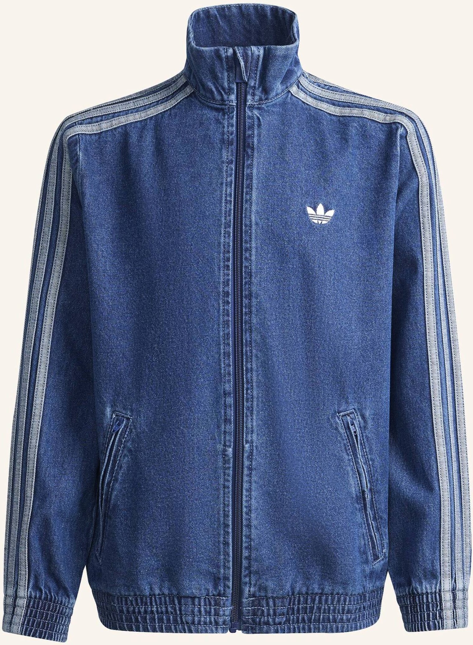 Thumbnail - Adidas Originals Firebird Track Top Aus Denim blau
