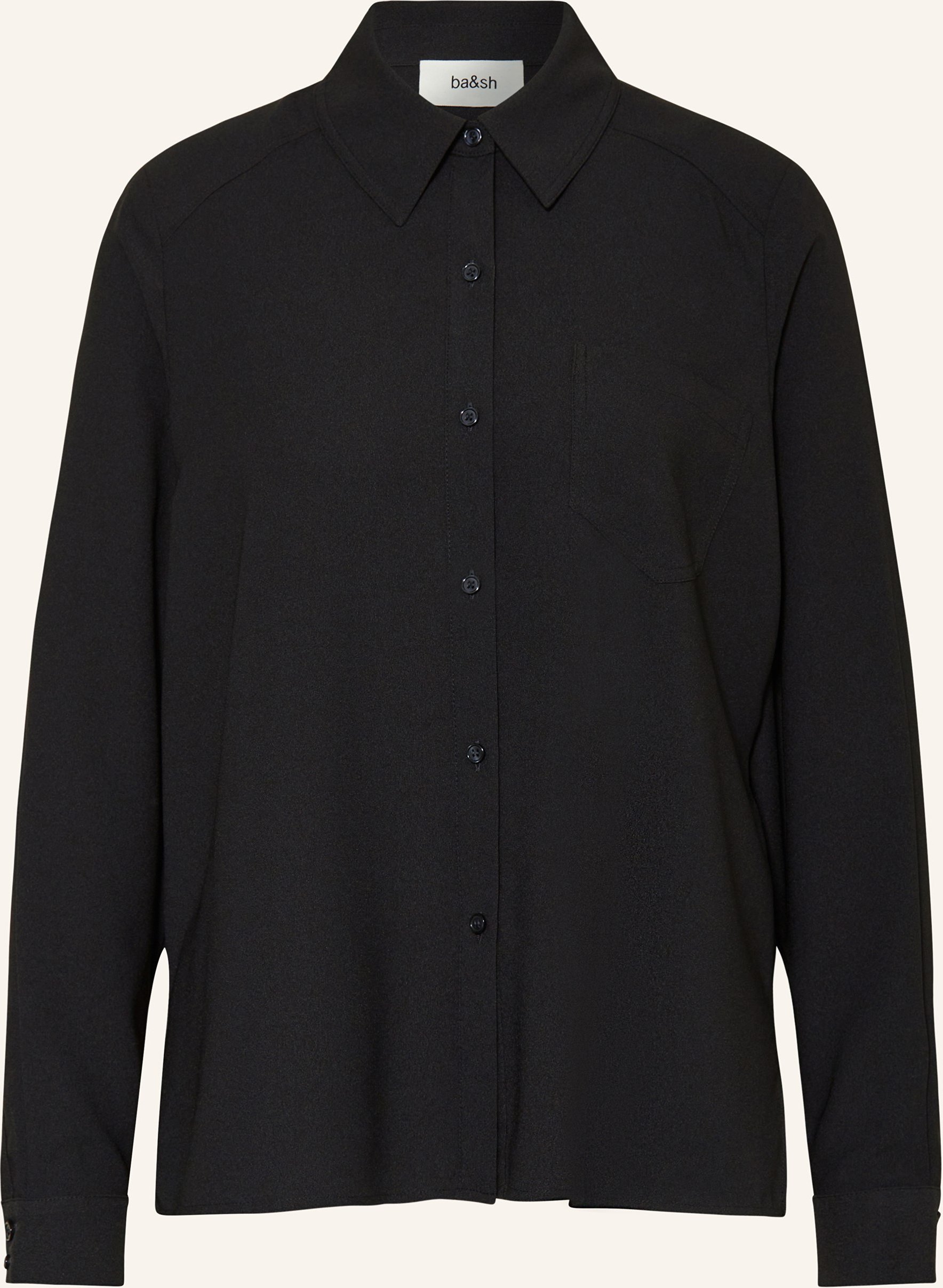 Ba&Sh Hemdbluse Monica schwarz