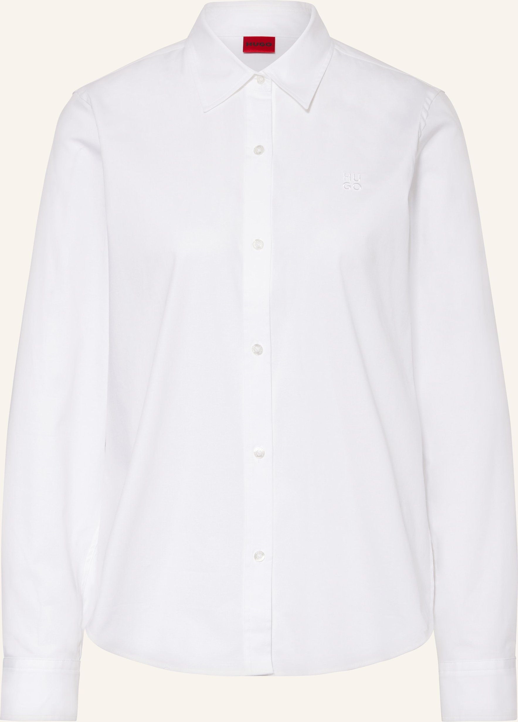 Thumbnail - Hugo Hemdbluse The Essential Shirt weiss
