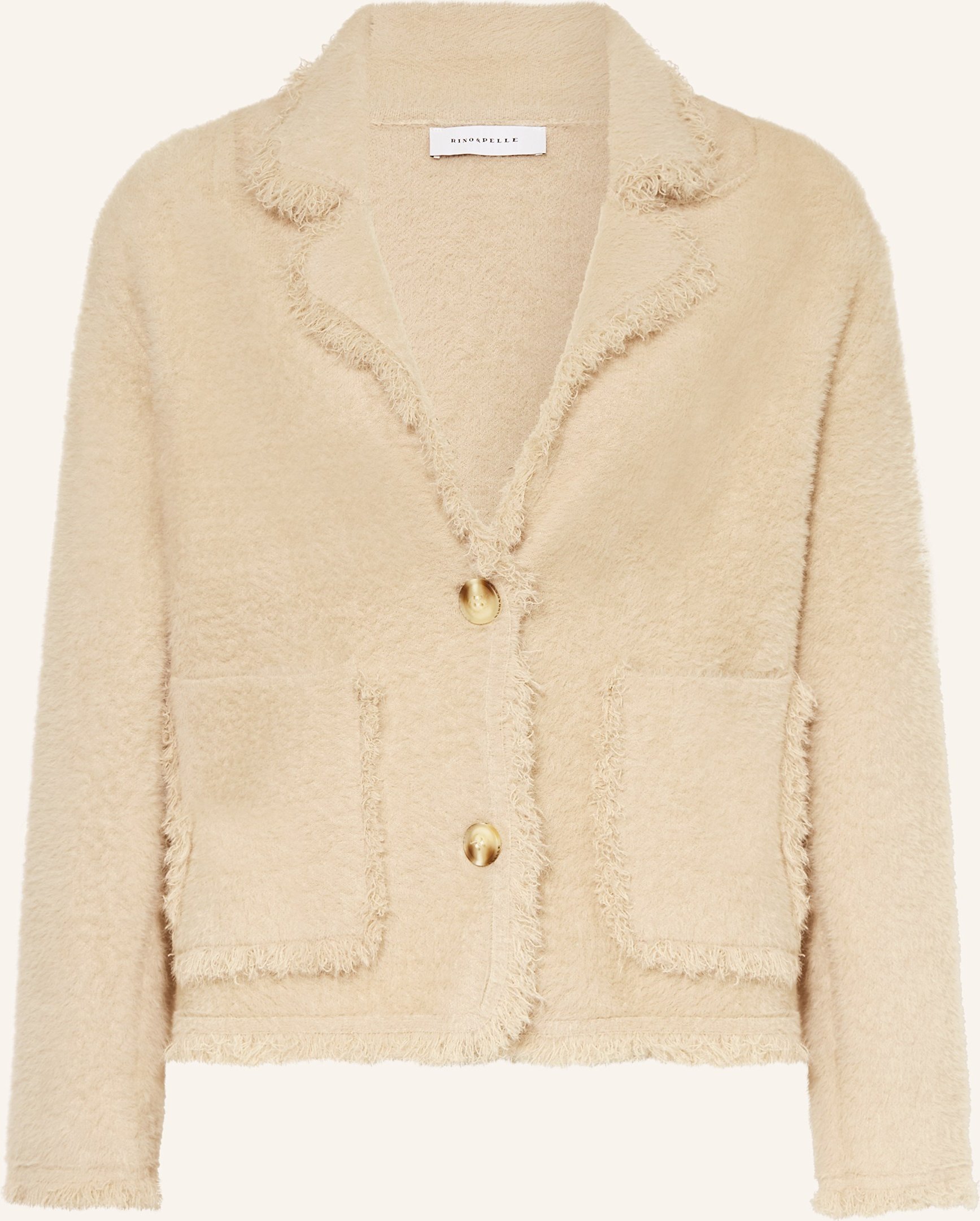 Thumbnail - Rino & Pelle Strickjacke beige