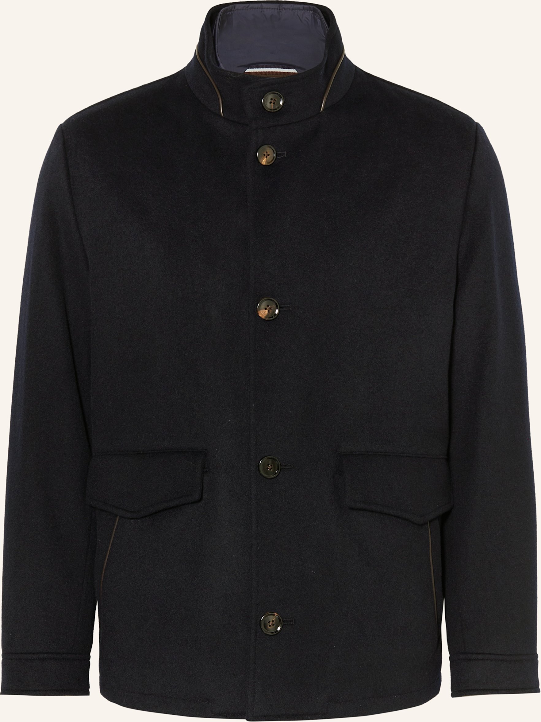 Bugatti Fieldjacket Mit Blende blau