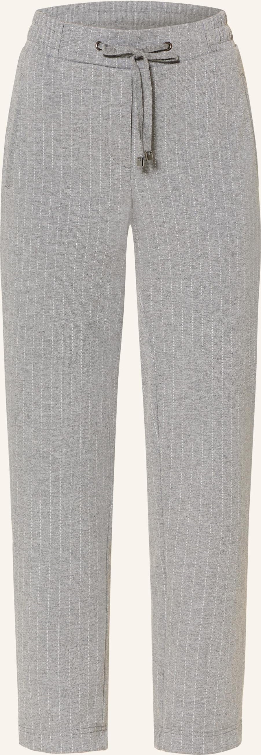 Betty&Co Hose Im Jogging-Stil grau