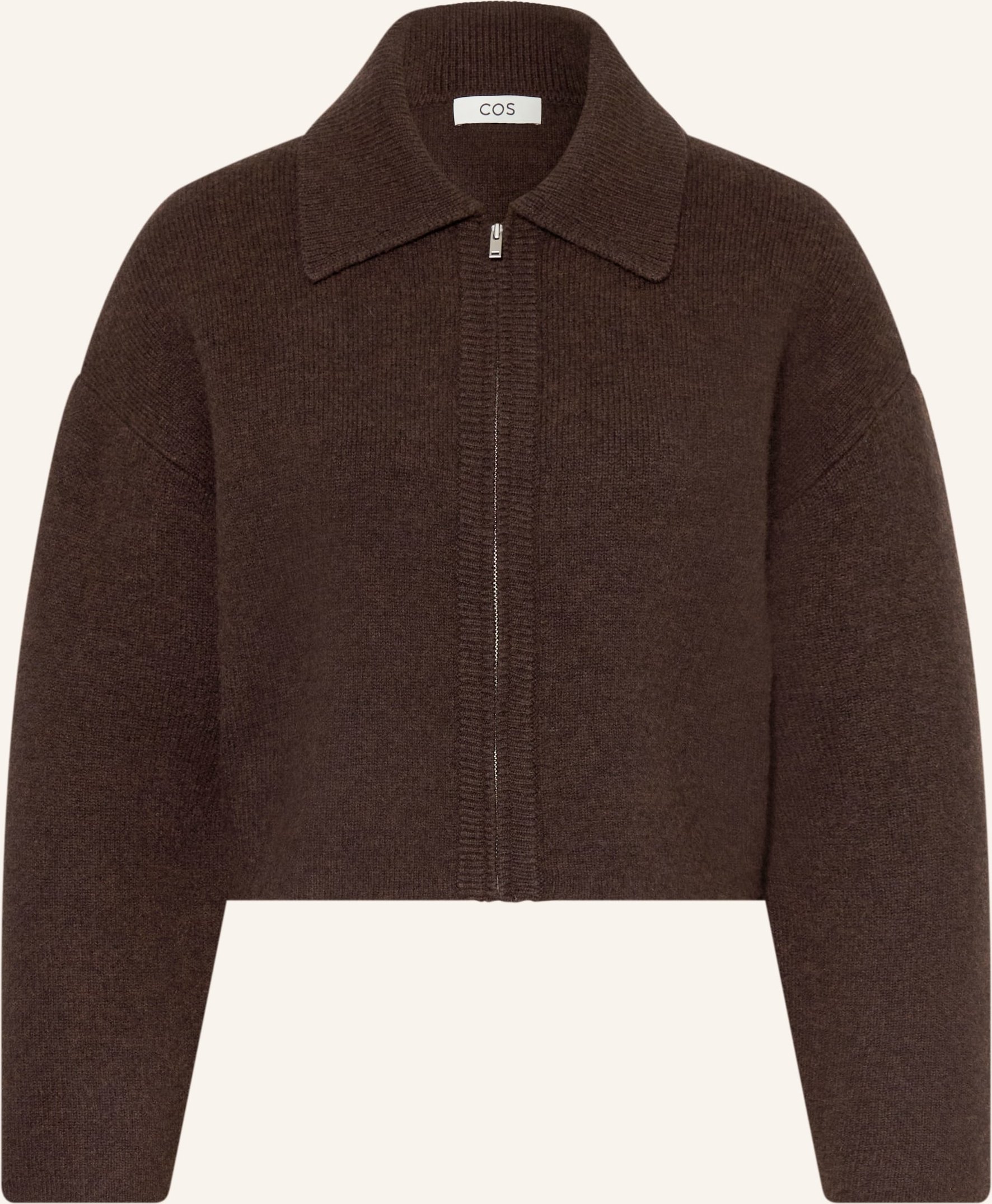 Cos Strickjacke braun