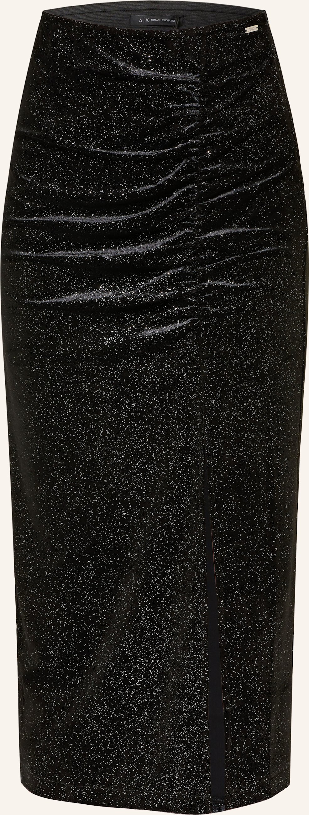 Thumbnail - Armani Exchange Rock Mit Glitzergarn schwarz