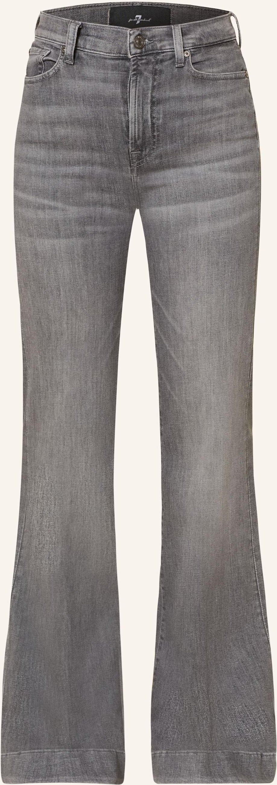 7 For All Mankind Flared Jeans Modern Dojo grau
