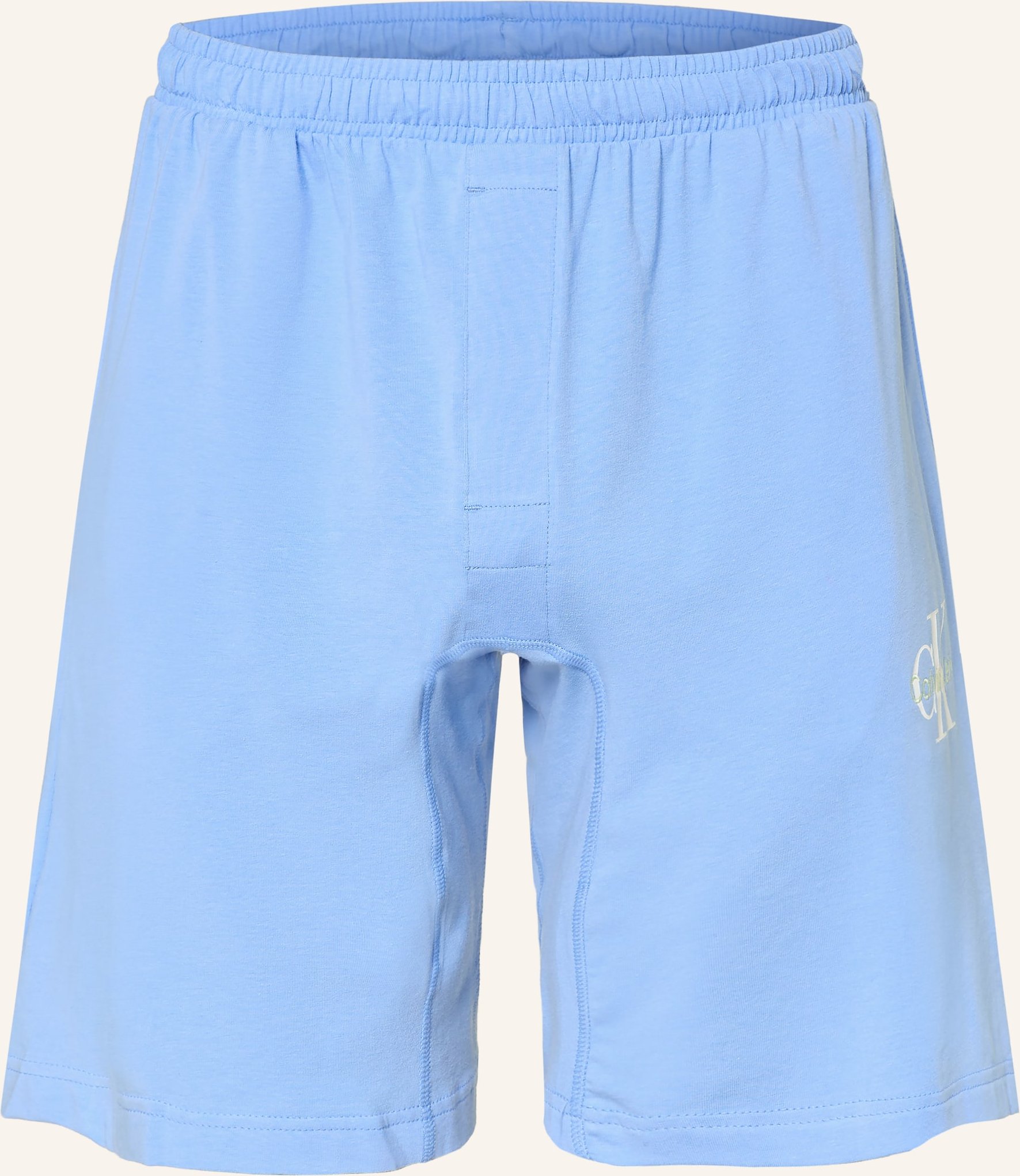 Calvin Klein Schlafshorts Monogram blau