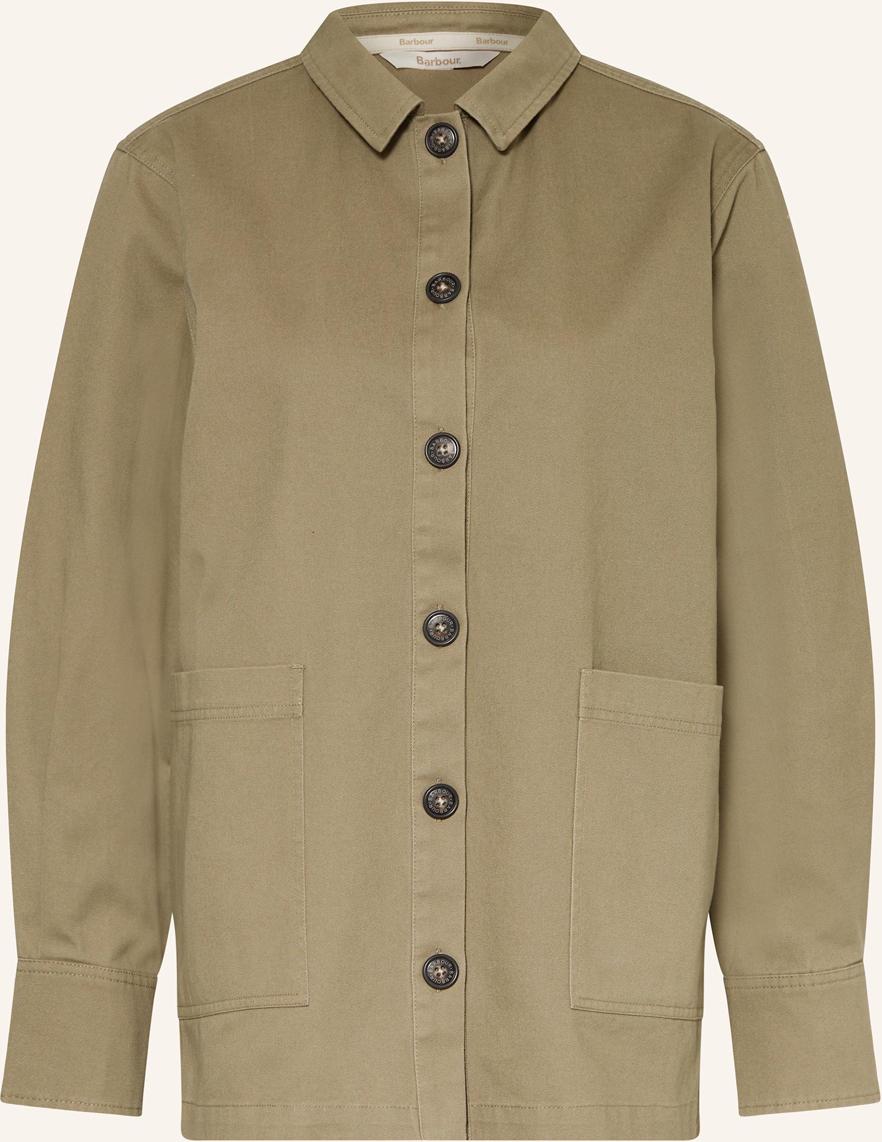 Barbour Overshirt Lyndale gruen