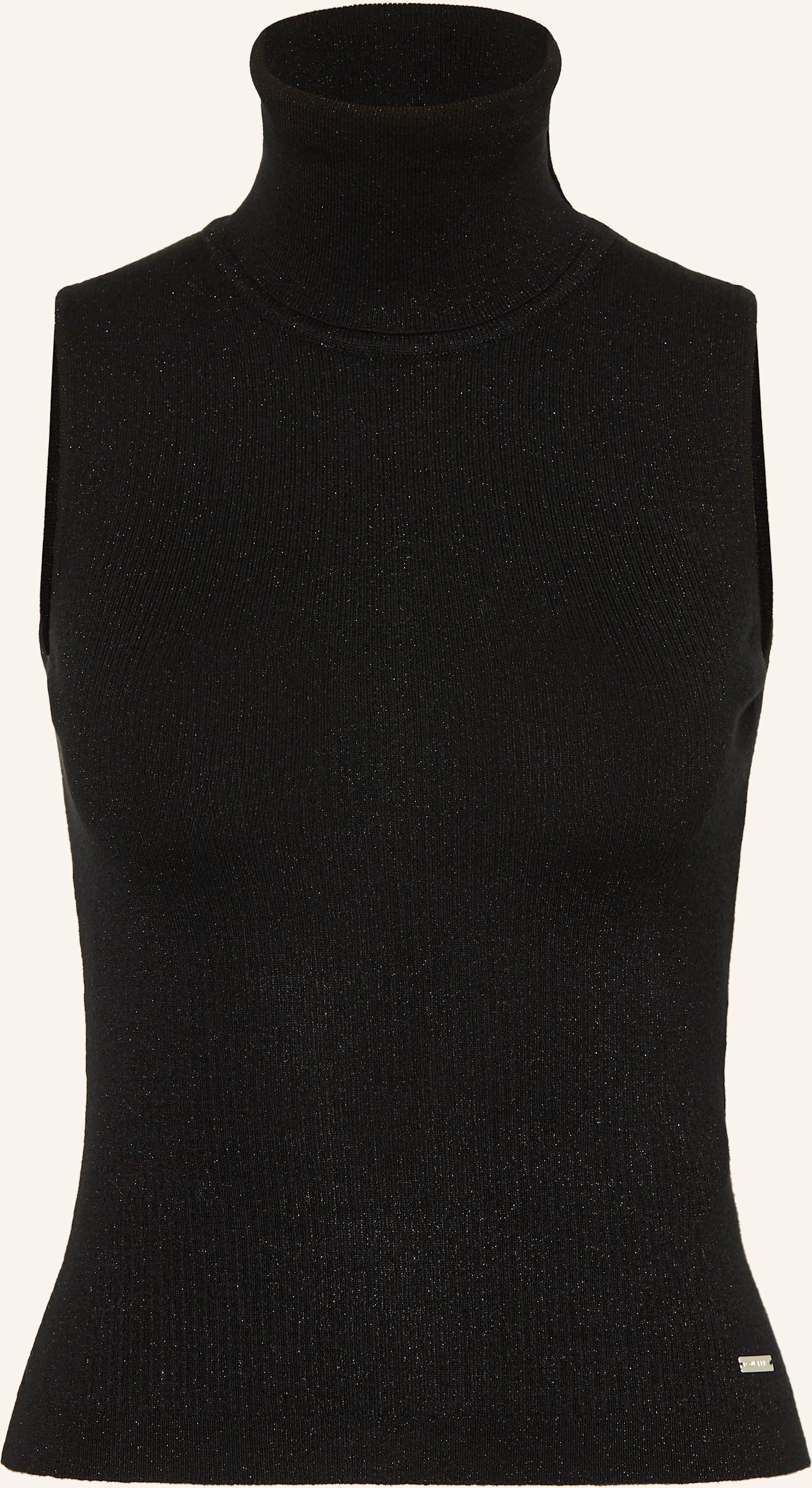 Thumbnail - dsquared2 Stricktop Mit Glitzergarn schwarz