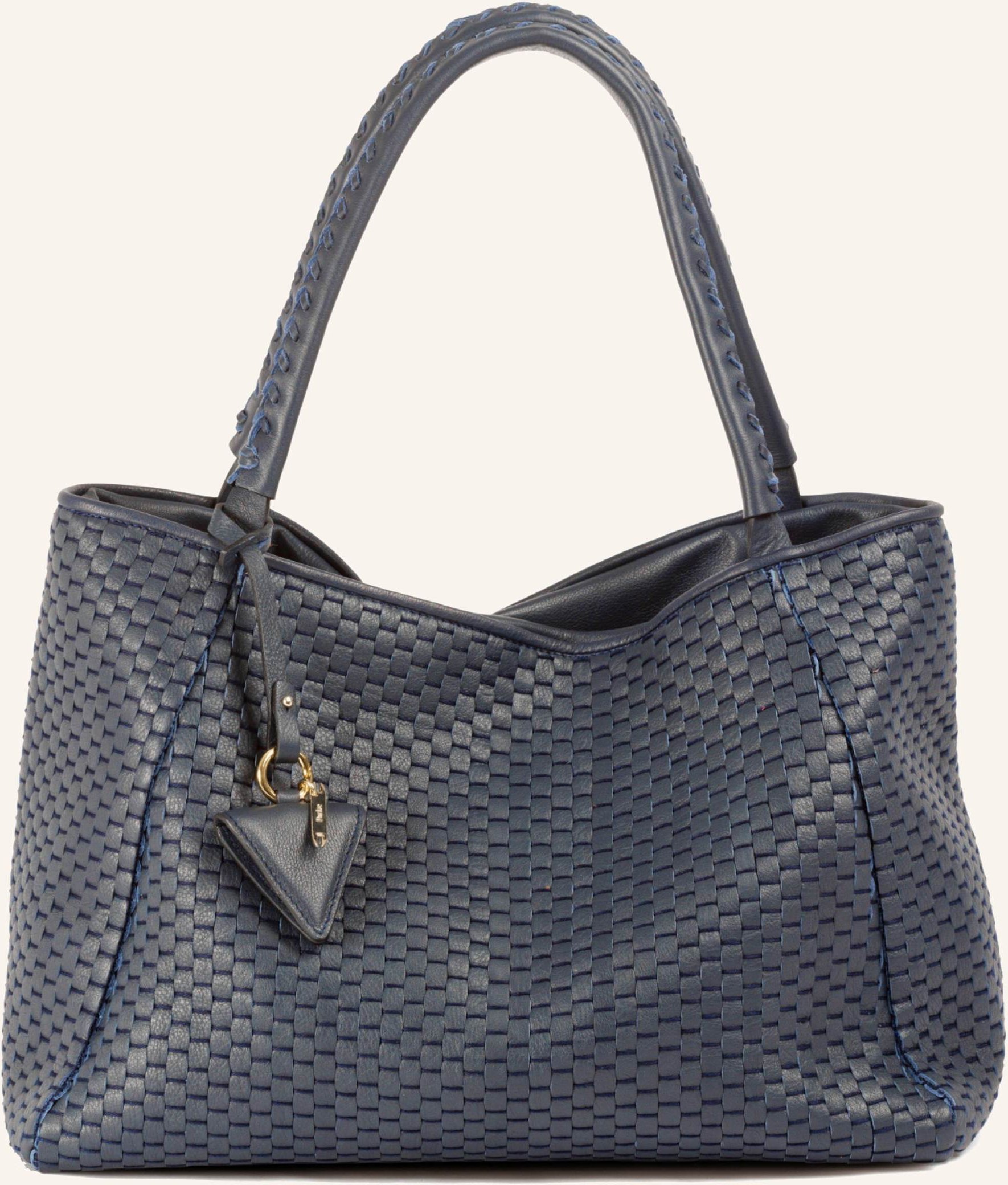 Parise Handtasche '09' Ohne Fransen blau