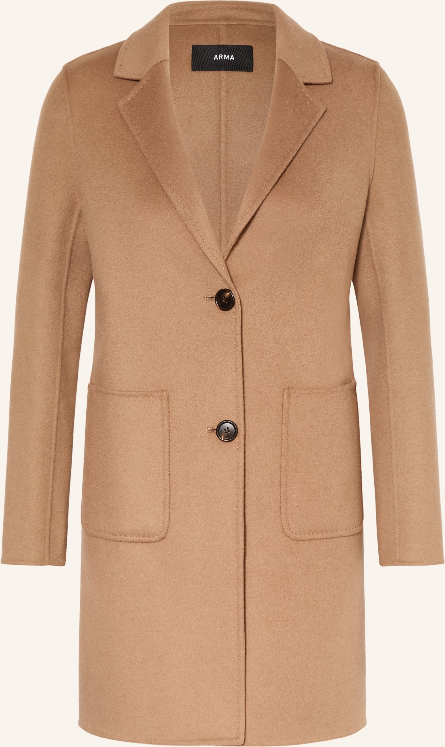 Arma Wollmantel braun