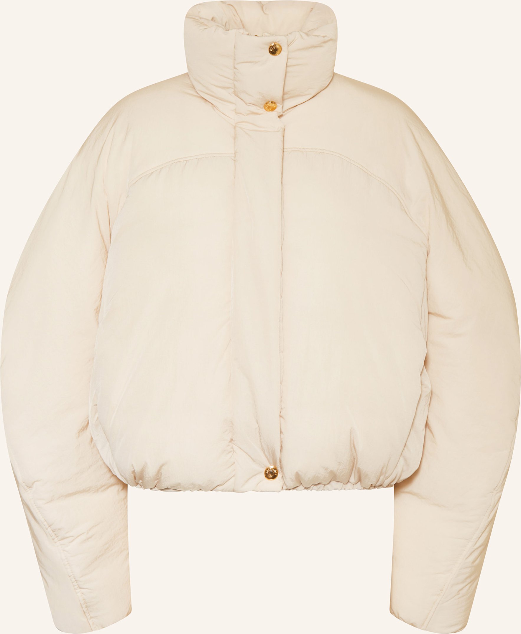 Jacquemus Cropped-Jacke La Doudoune Courte Caraco weiss