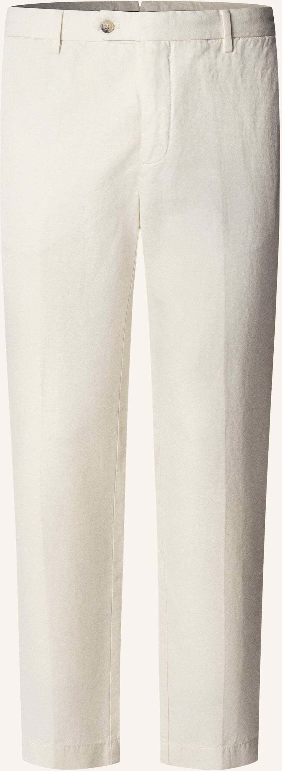 Hackett London Chino Cotton Linen Chino weiss