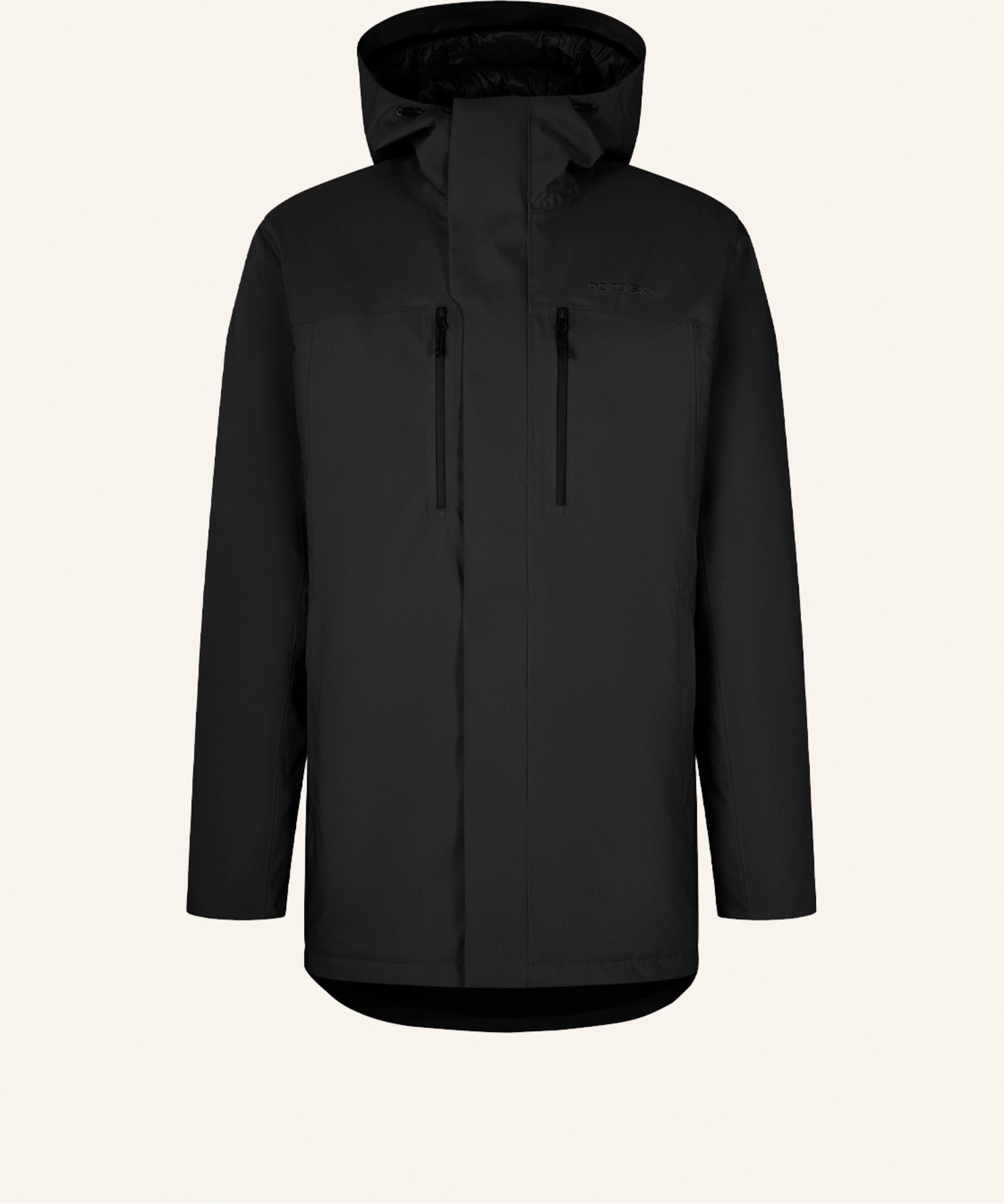 Nordisk Daunenjacke Lauge schwarz