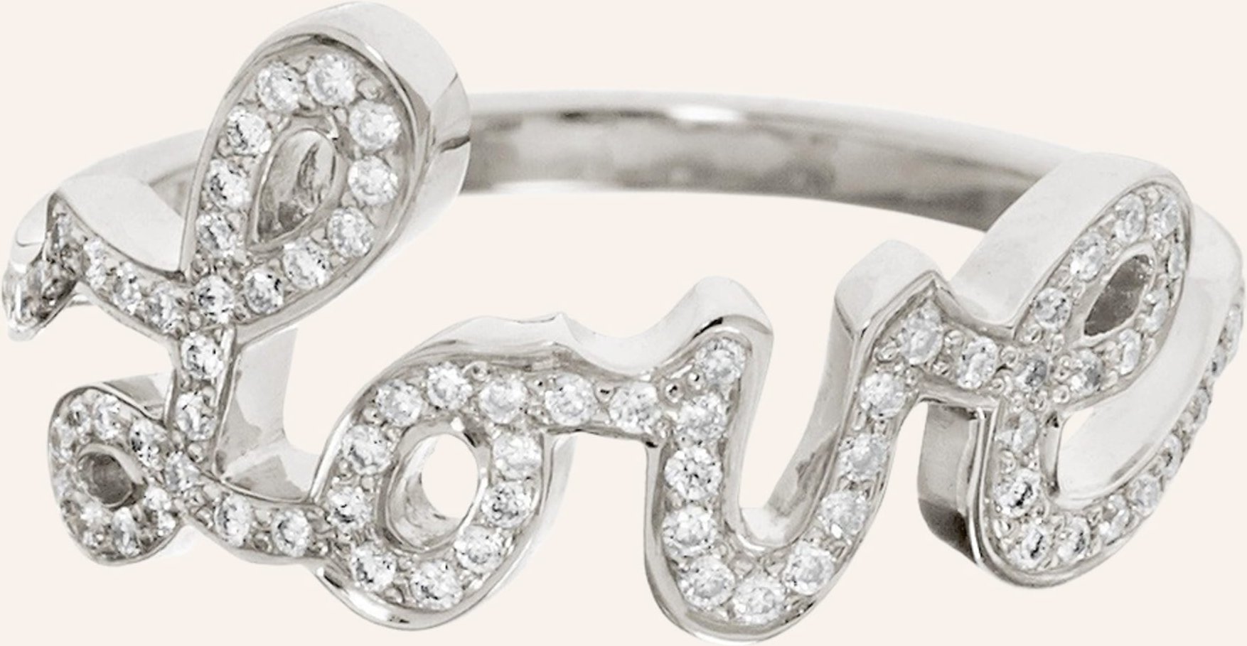 Cada Ring Love silber
