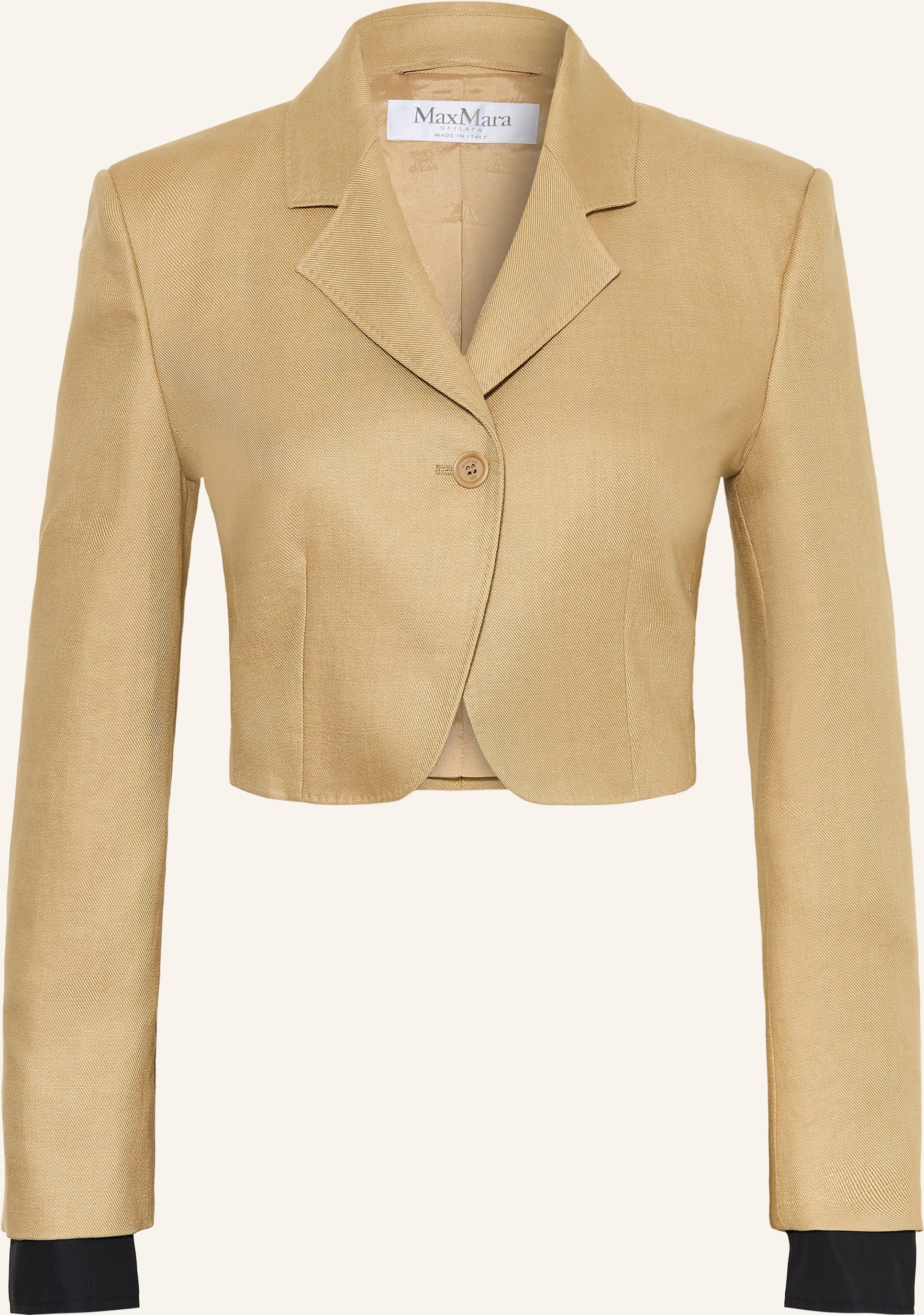Max Mara Leinenblazer Buono beige