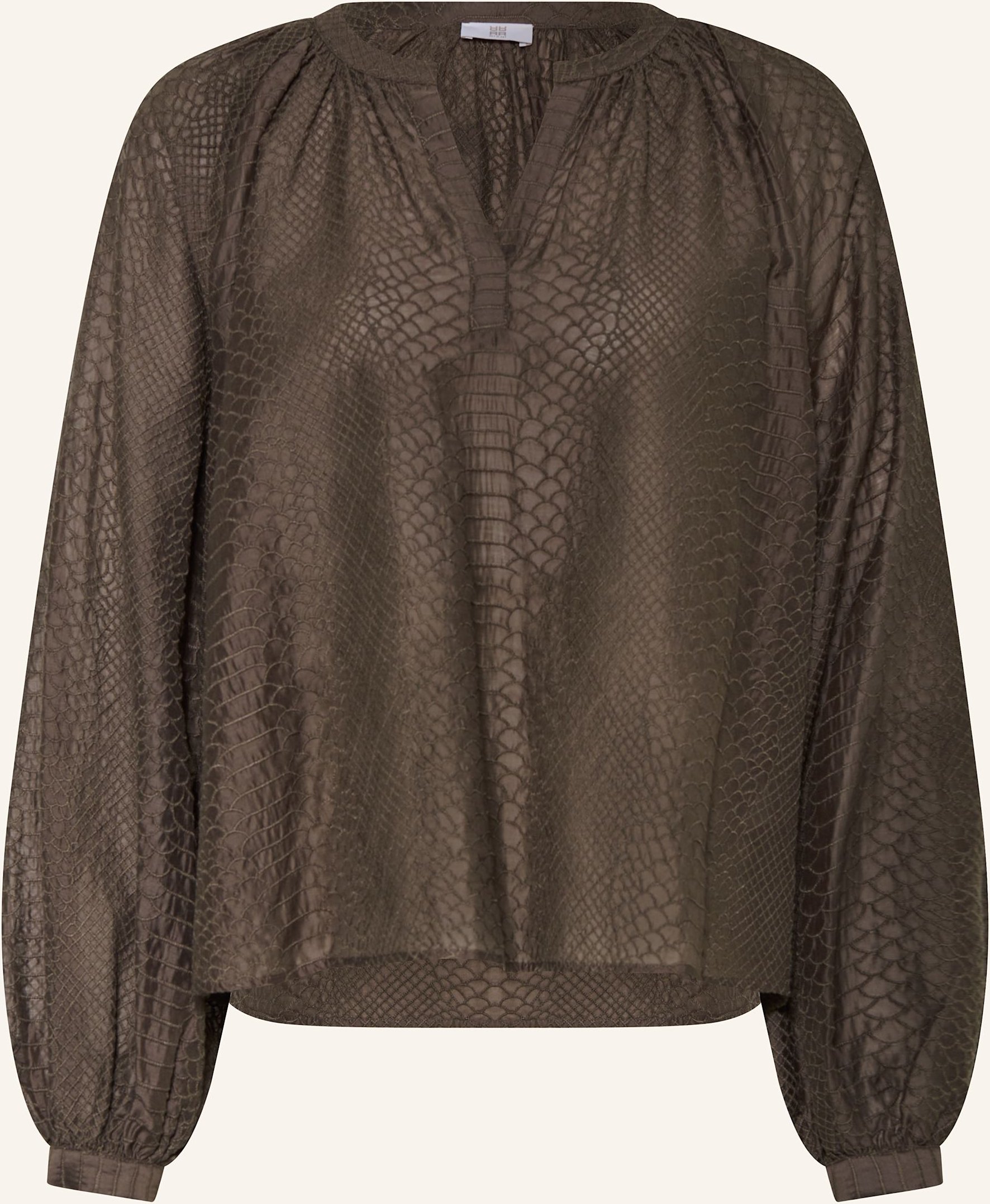Riani Blusenshirt braun