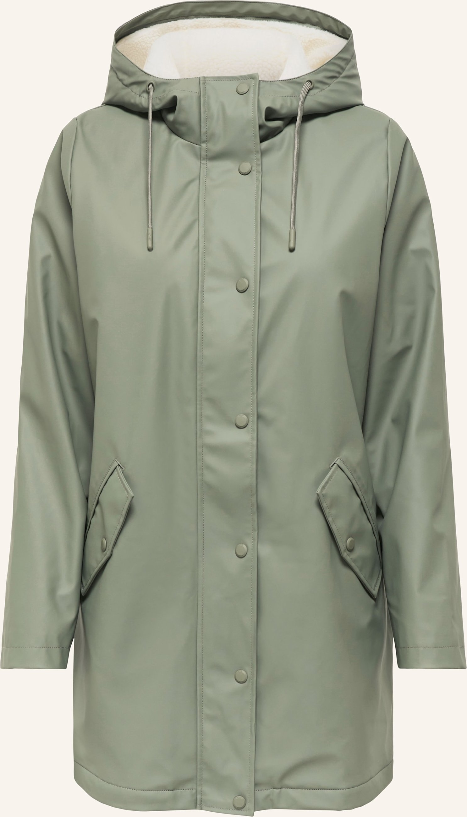 Only Regenmantel grau