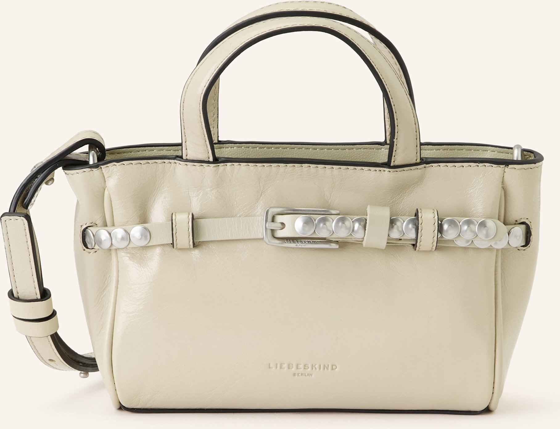 Liebeskind Handtasche Nori Xs Mit Nieten braun