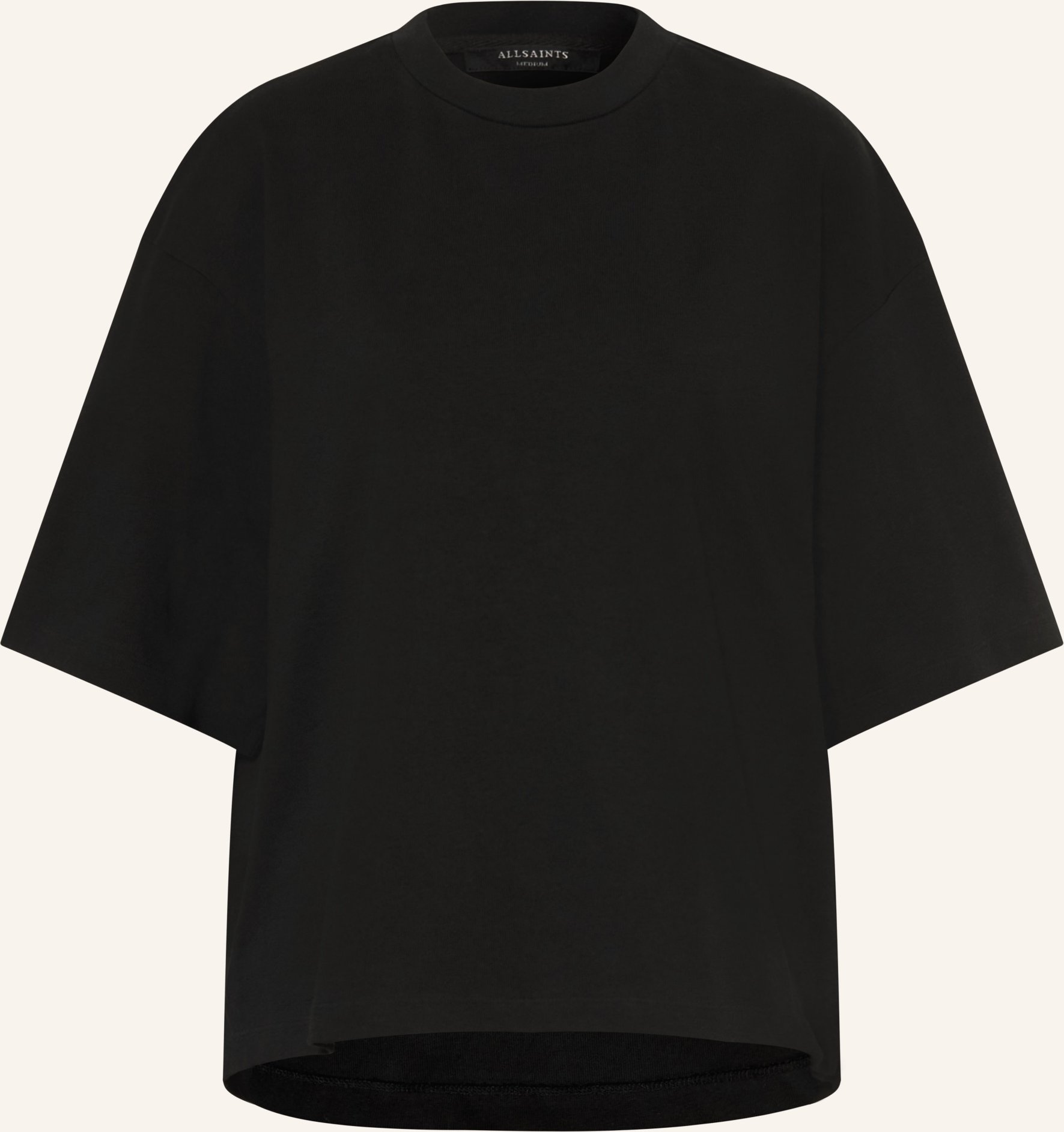 Allsaints Oversized-Shirt Esme Amelie Mit Lochspitze schwarz