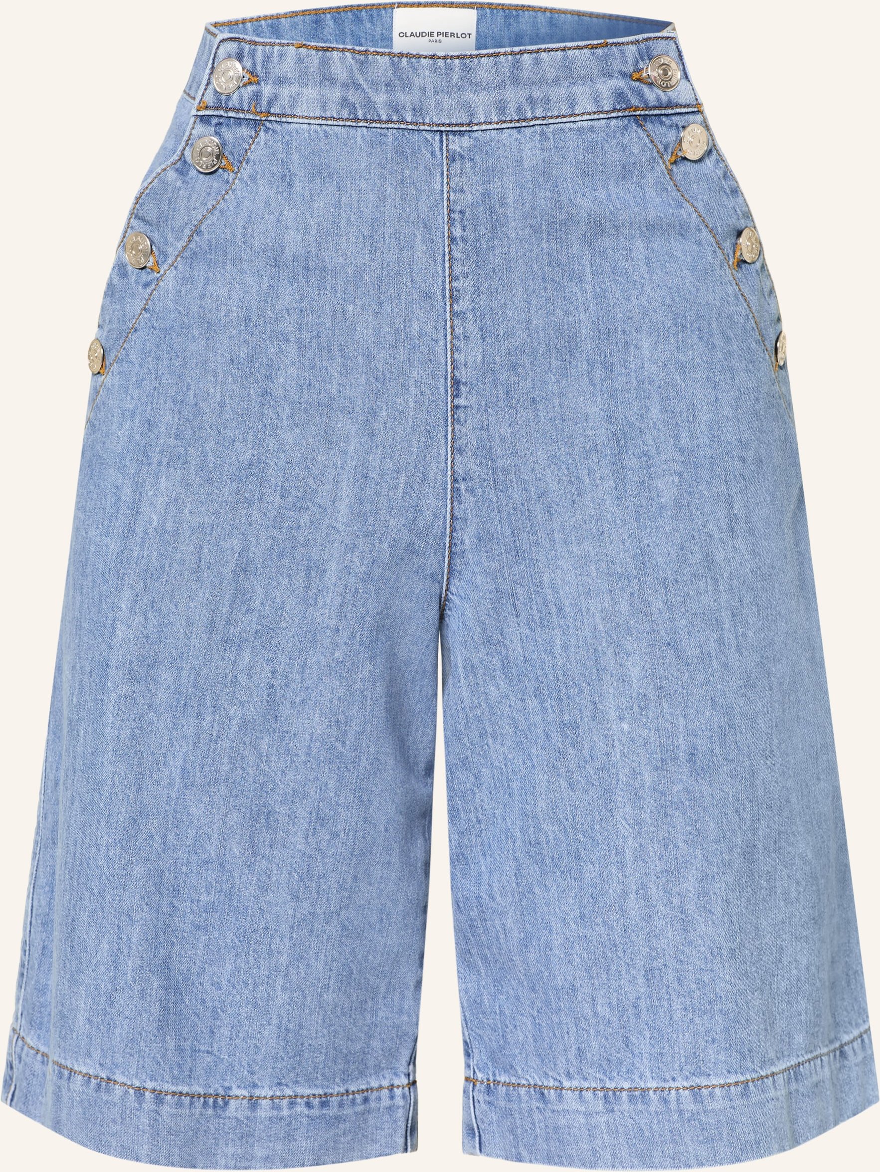 Claudie Pierlot Jeansshorts blau