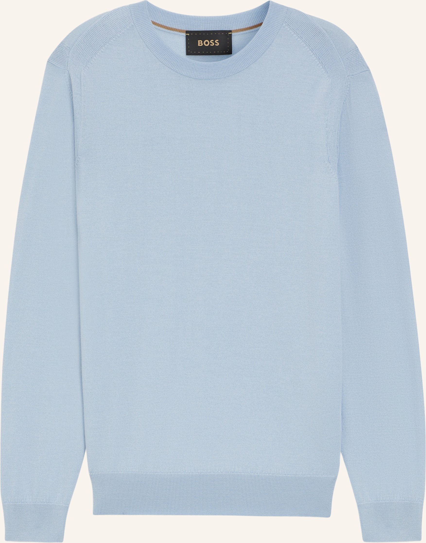 Boss Pullover L-Overo Regular Fit blau