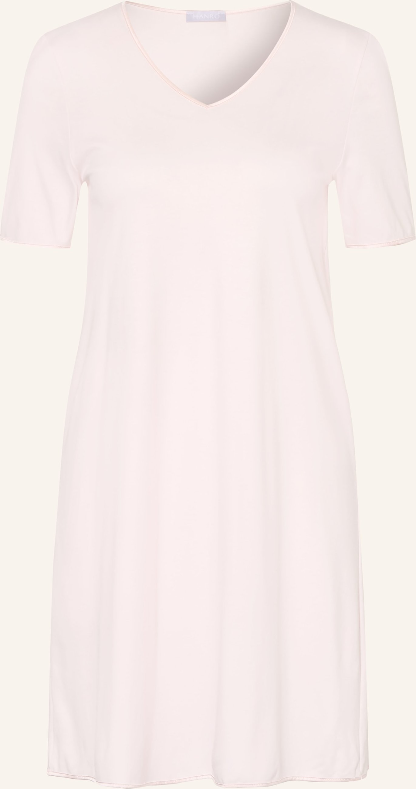Hanro Nachthemd Cotton Silk rosa