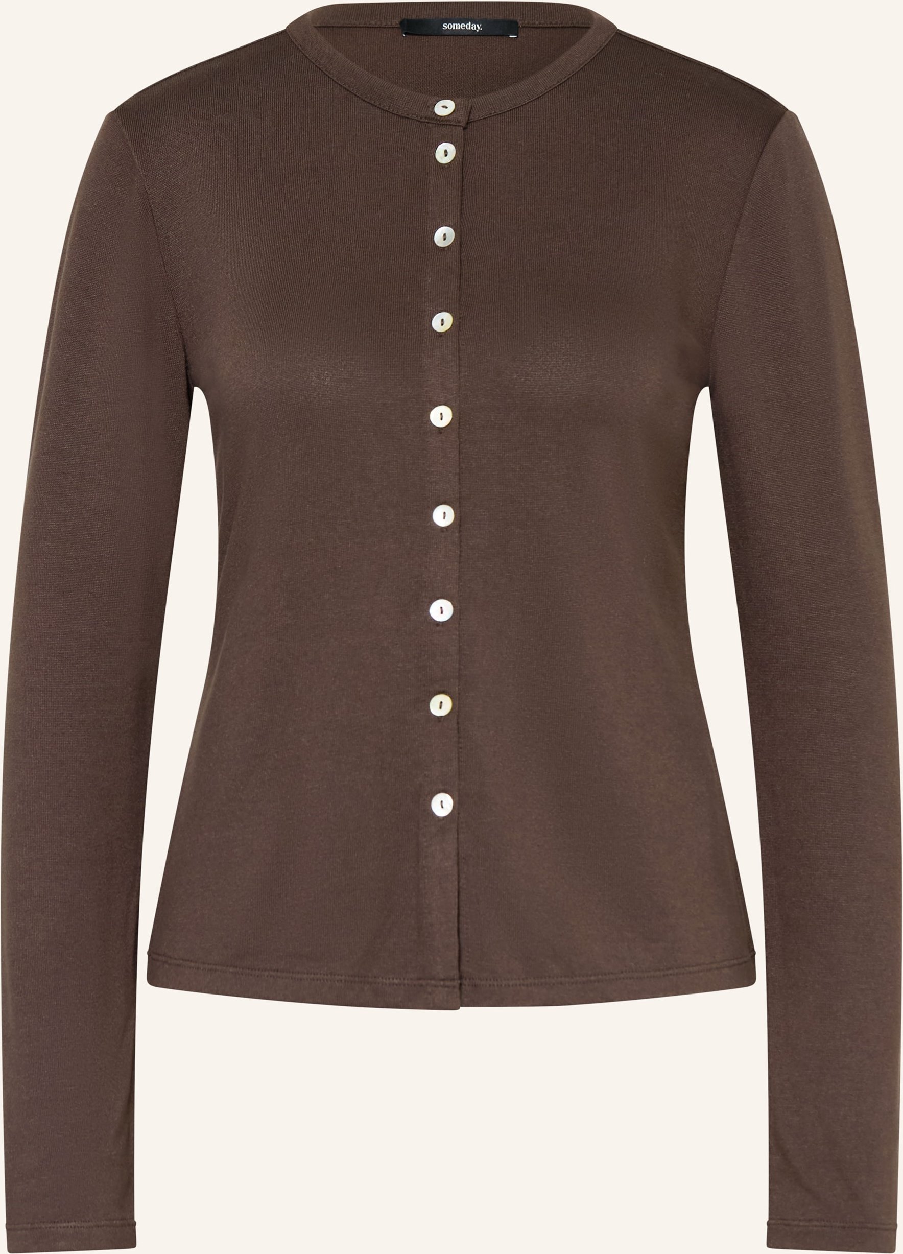 Someday Strickjacke Kamilia braun