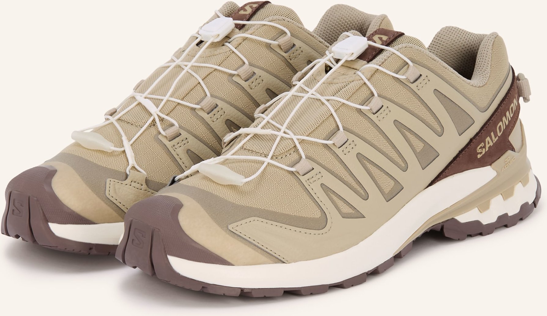 Salomon Wanderschuhe Xa Pro 3d v9 Lifelong beige