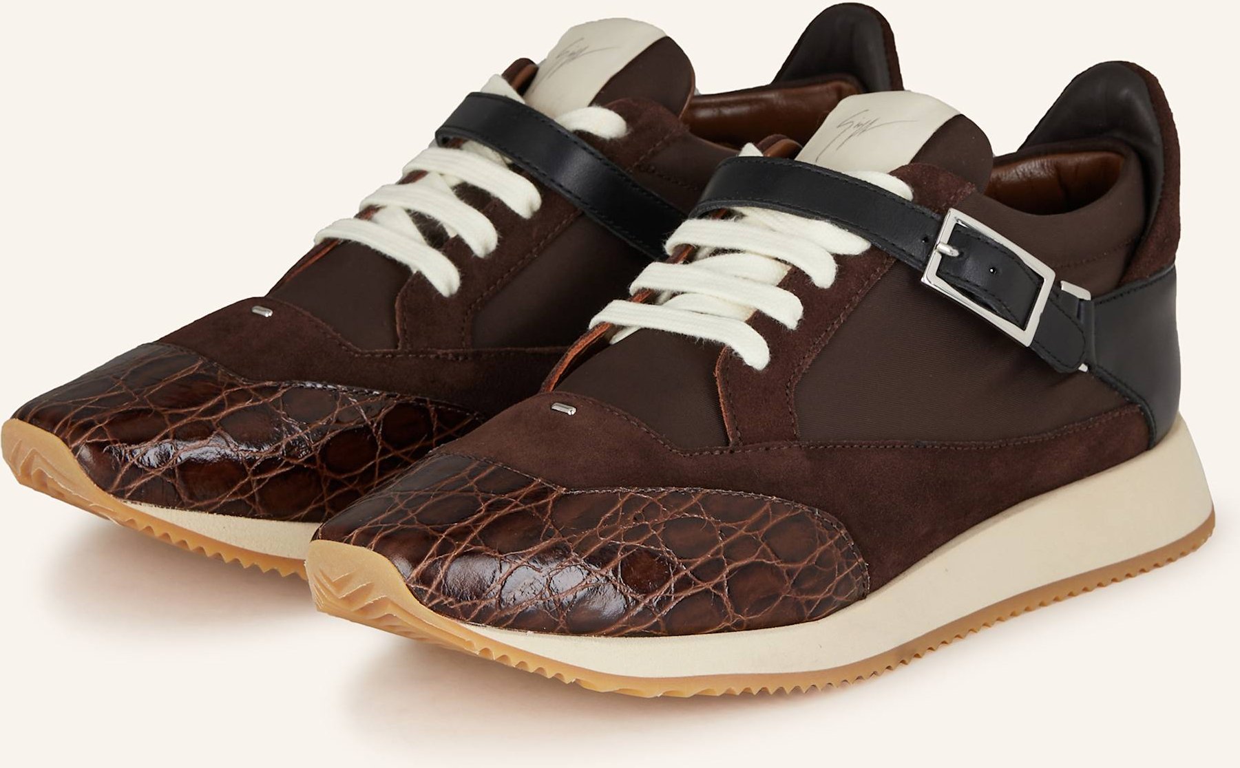 Thumbnail - Giuseppe Zanotti Design Sneaker Nevada braun