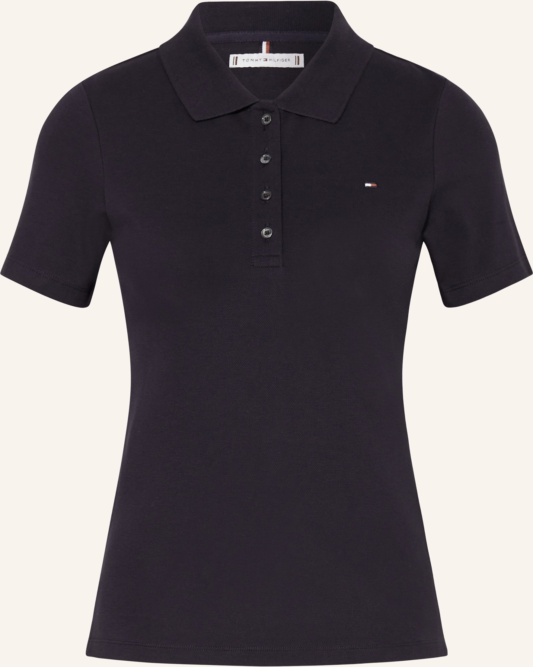 Thumbnail - Tommy Hilfiger Piqué-Poloshirt blau