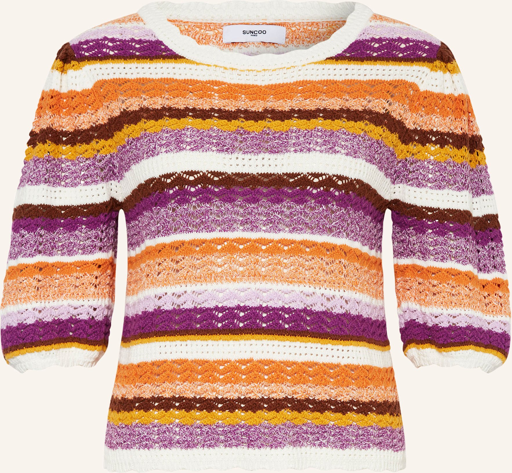 Suncoo Strickshirt Panaca orange