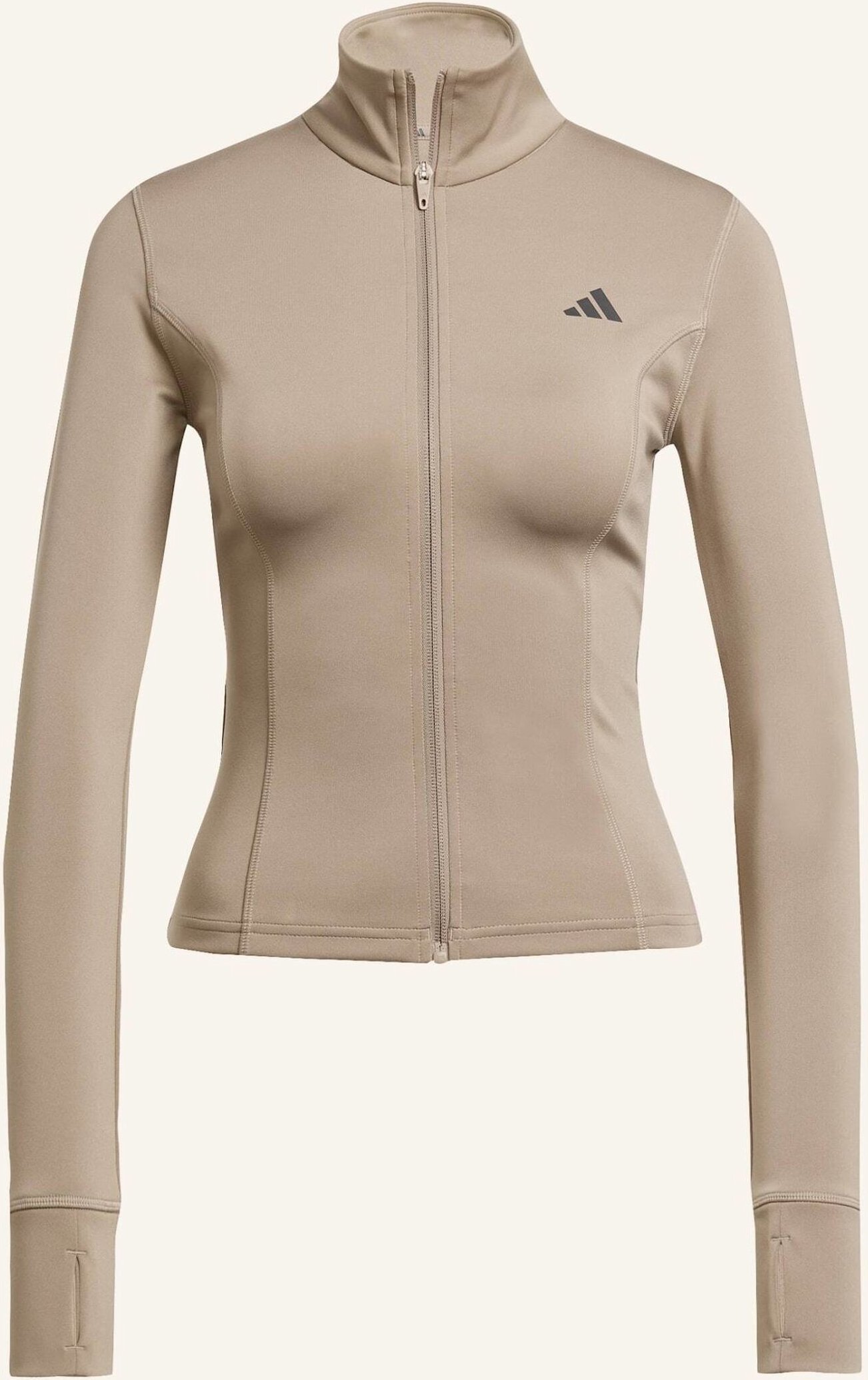 Thumbnail - Adidas Sweatjacke Optime Essentials braun