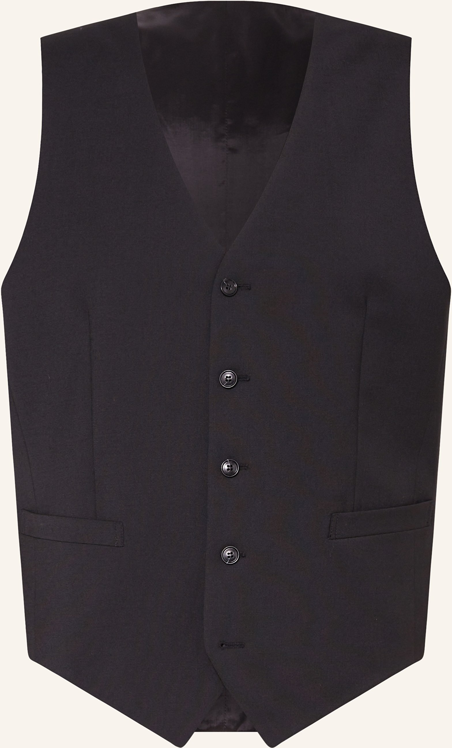 Thumbnail - Tiger Of Sweden Anzugweste Wayde Extra Slim Fit schwarz