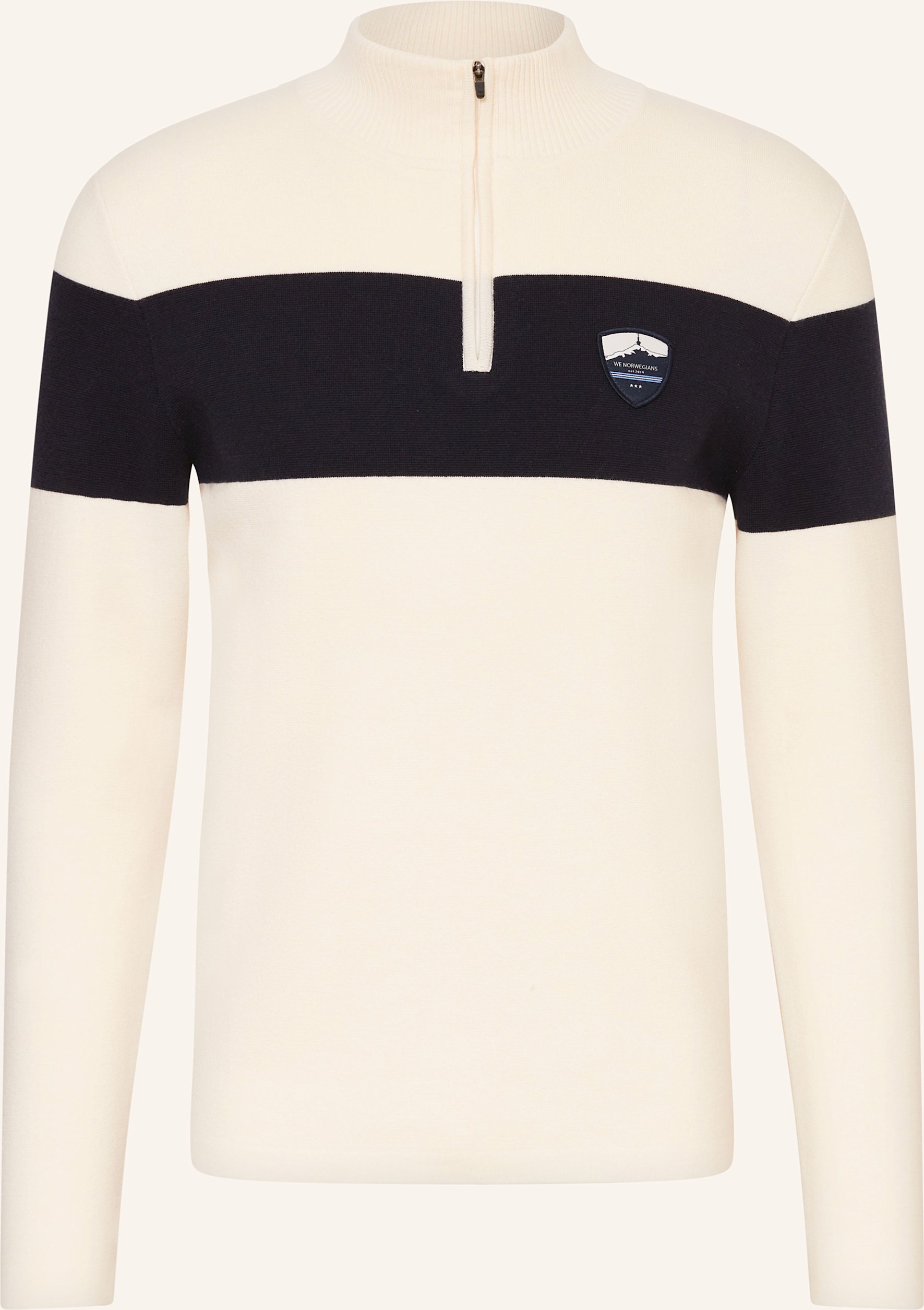 We Norwegians Troyer Holmenkollen Mit Merinowolle weiss