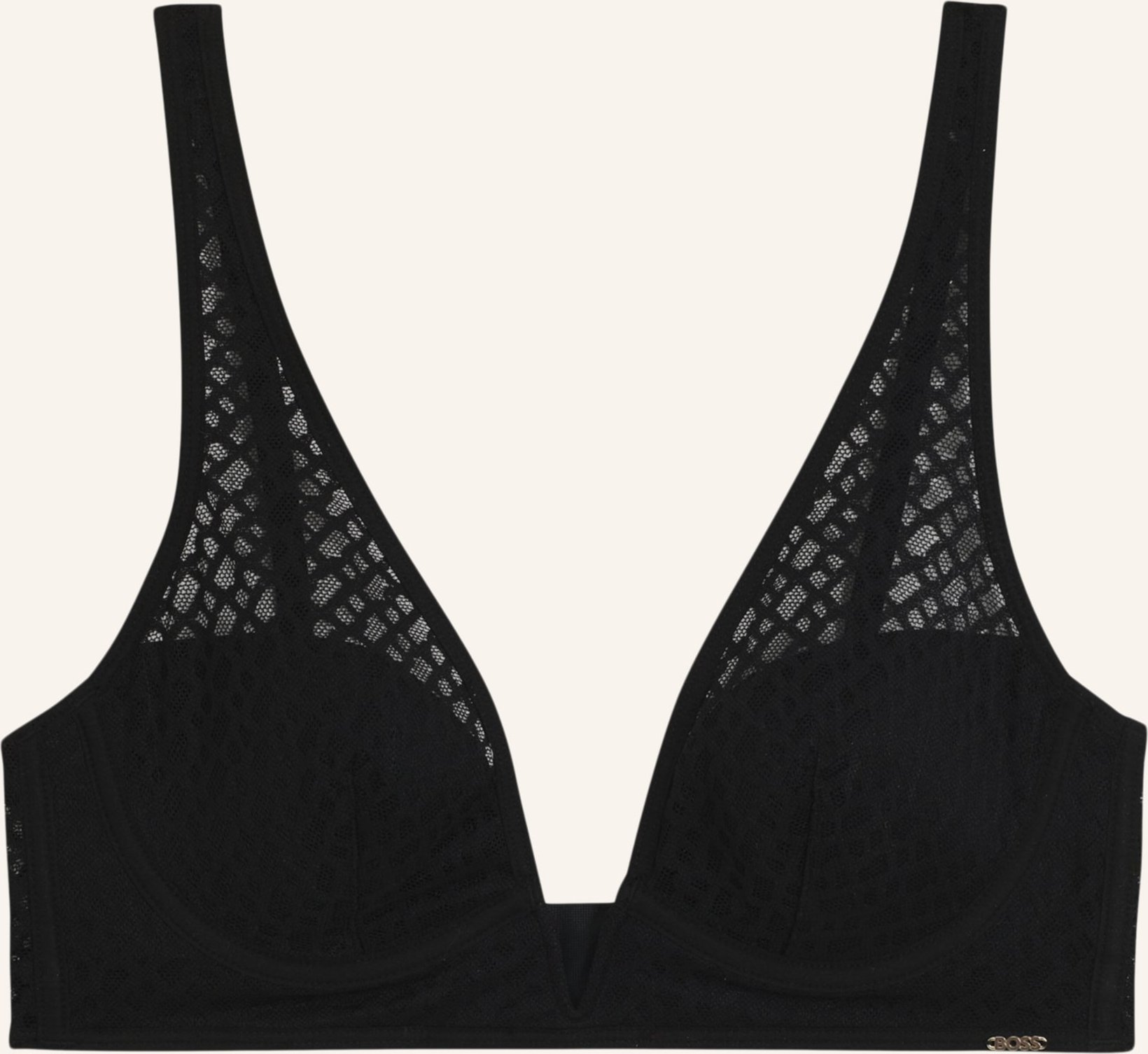 Boss Bh Triangle B Lace schwarz