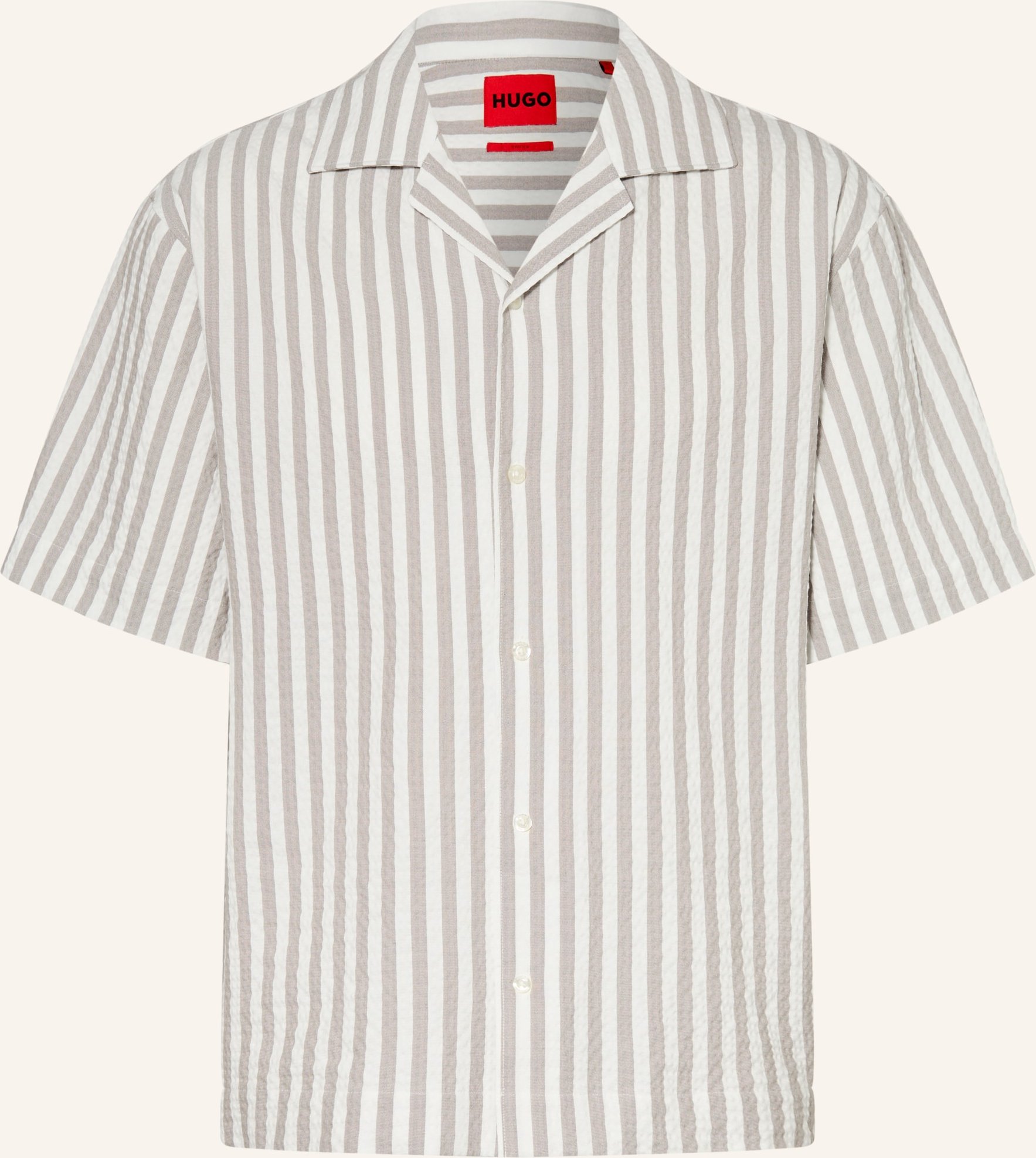 Hugo Resorthemd Espino Comfort Fit braun