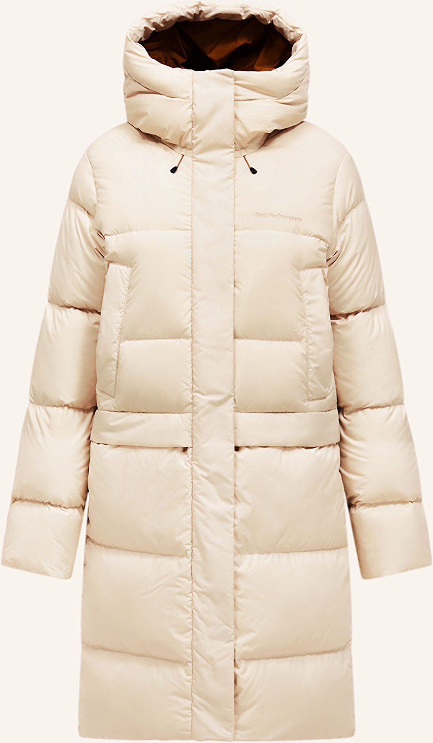 Thumbnail - Peak Performance Daunenmantel Quiver beige