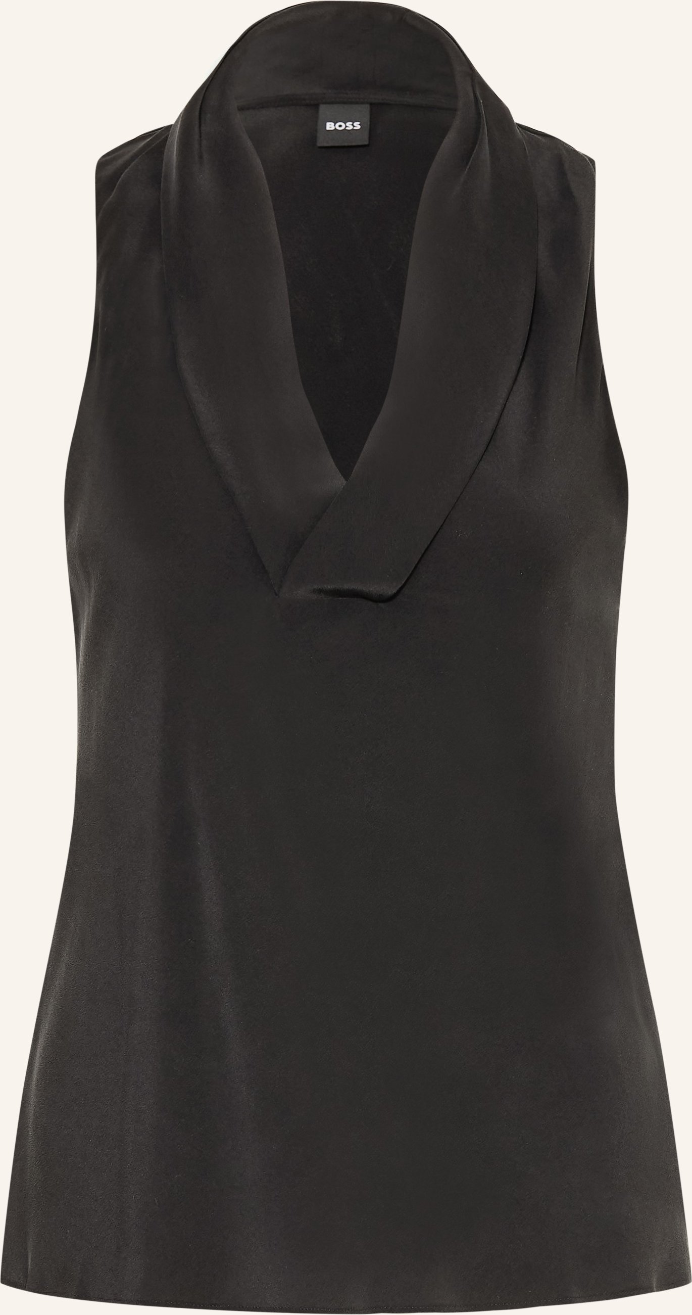 Boss Blusentop Bolaru Aus Seide schwarz