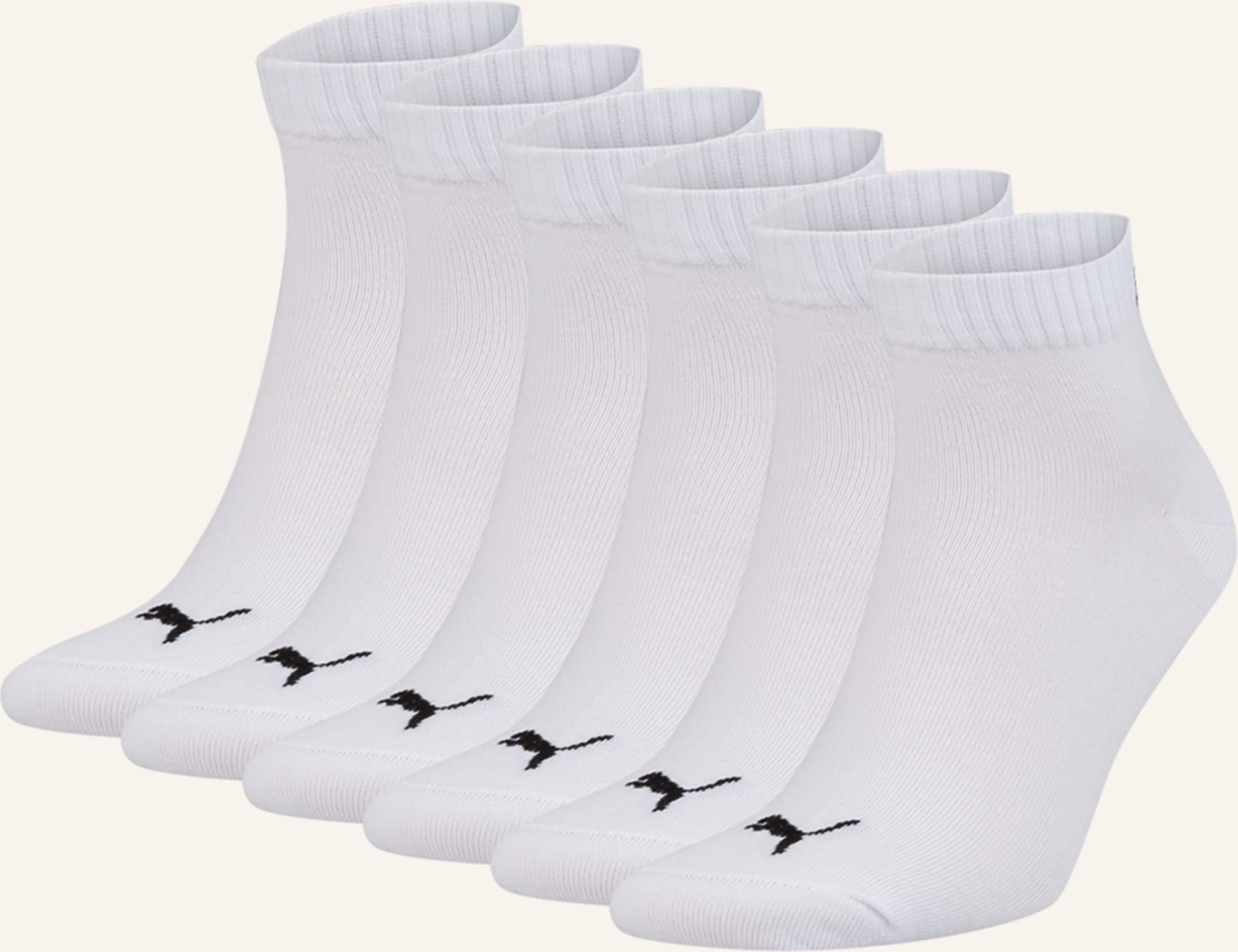 Puma 6er-Pack Strümpfe Everday weiss