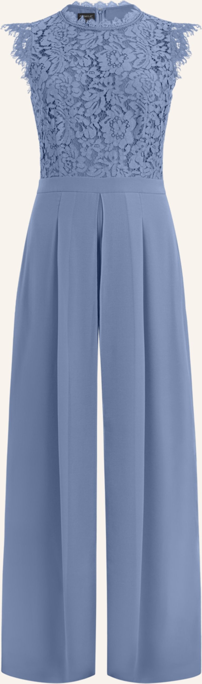 Apart Overall Mit Spitzenoberteil blau