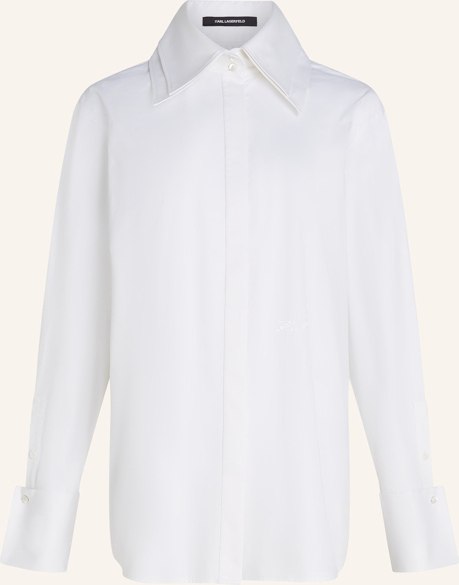 Karl Lagerfeld Bluse weiss