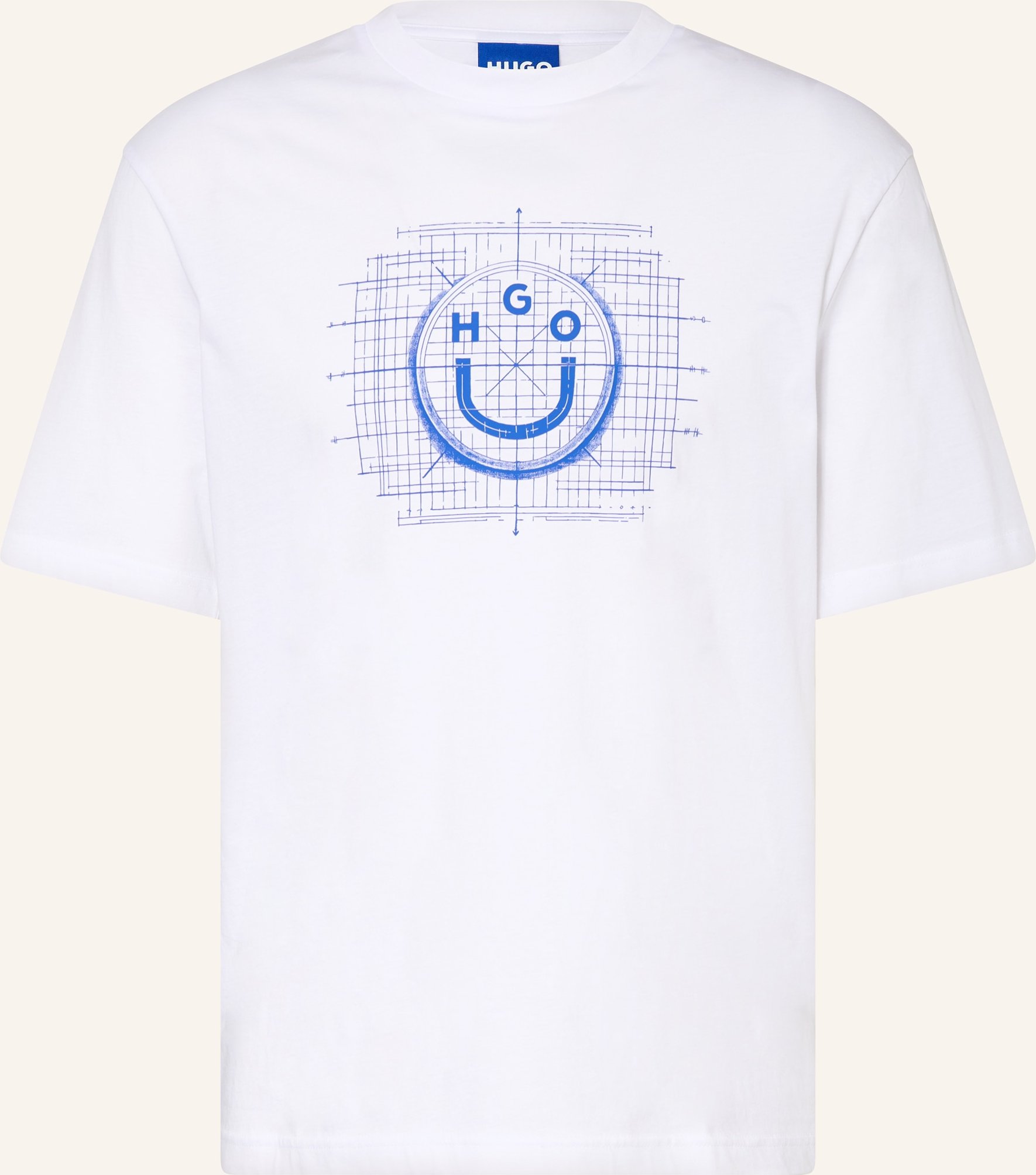 Hugo T-Shirt Namerix weiss