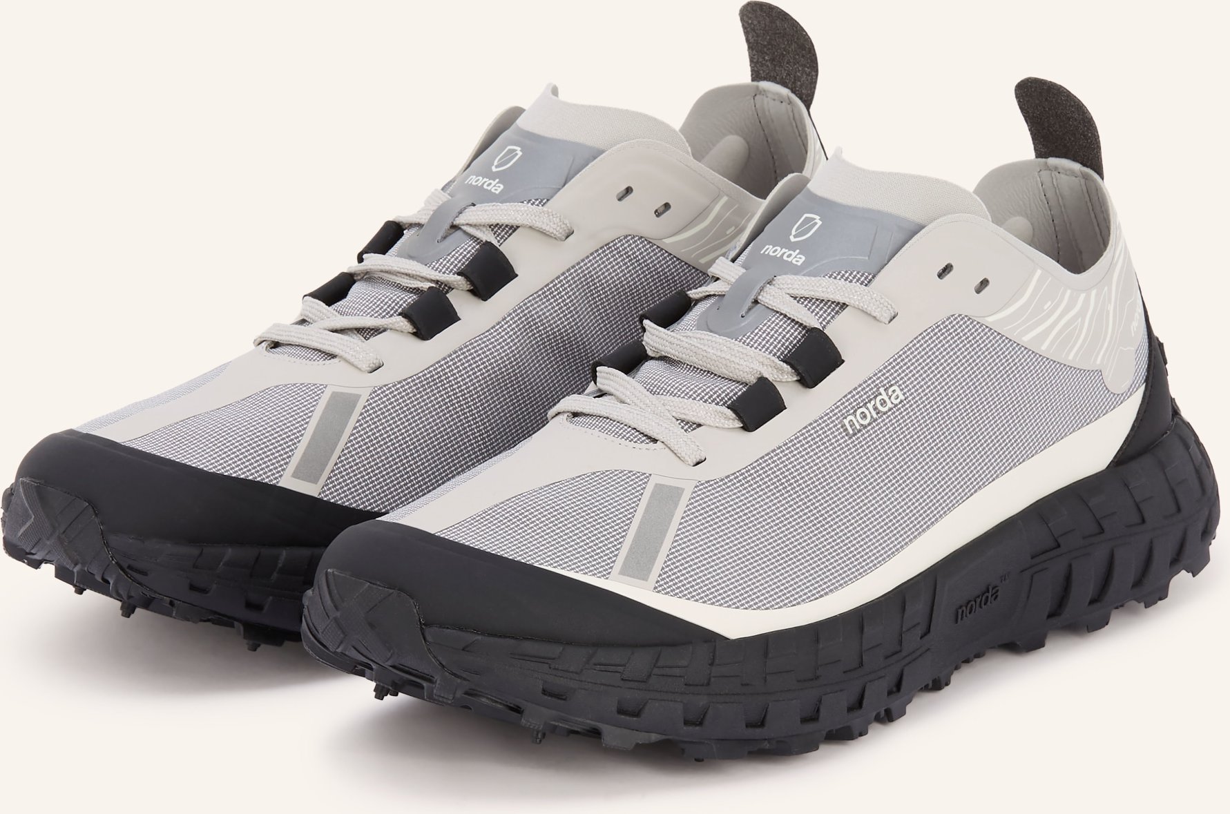Norda Trailrunning-Schuhe 002 grau