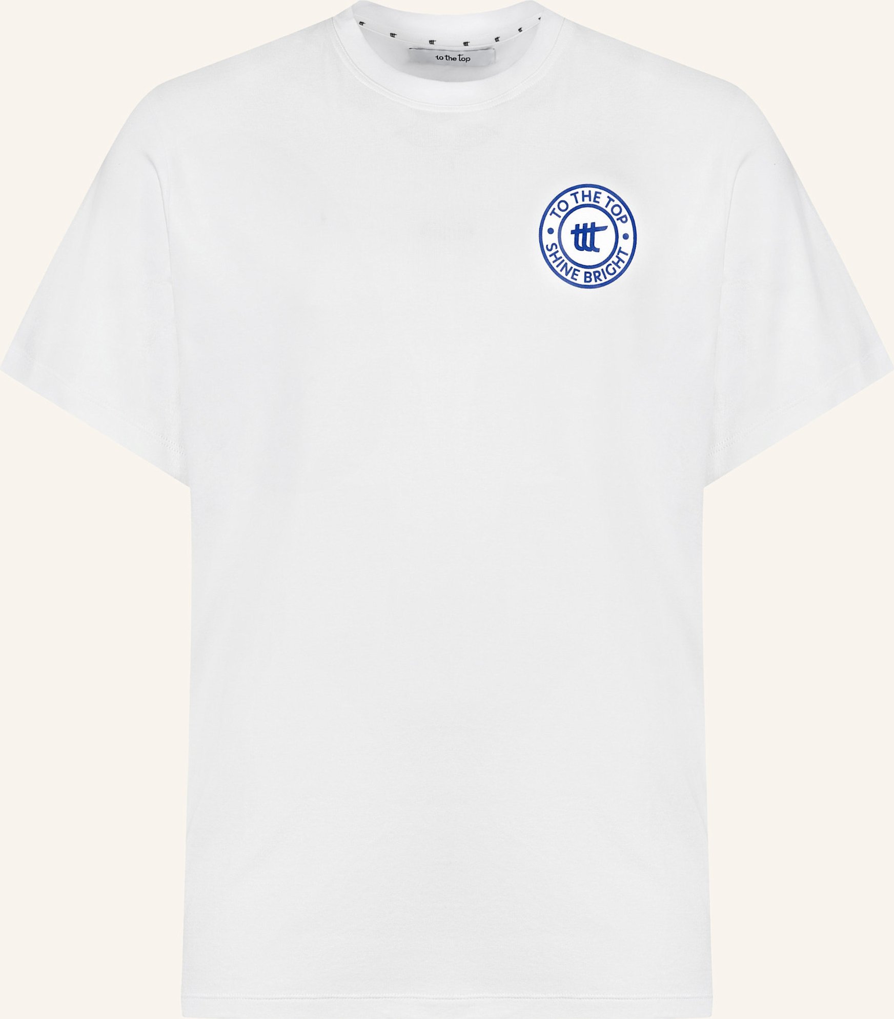To The Top T-Shirt Sporting Club weiss