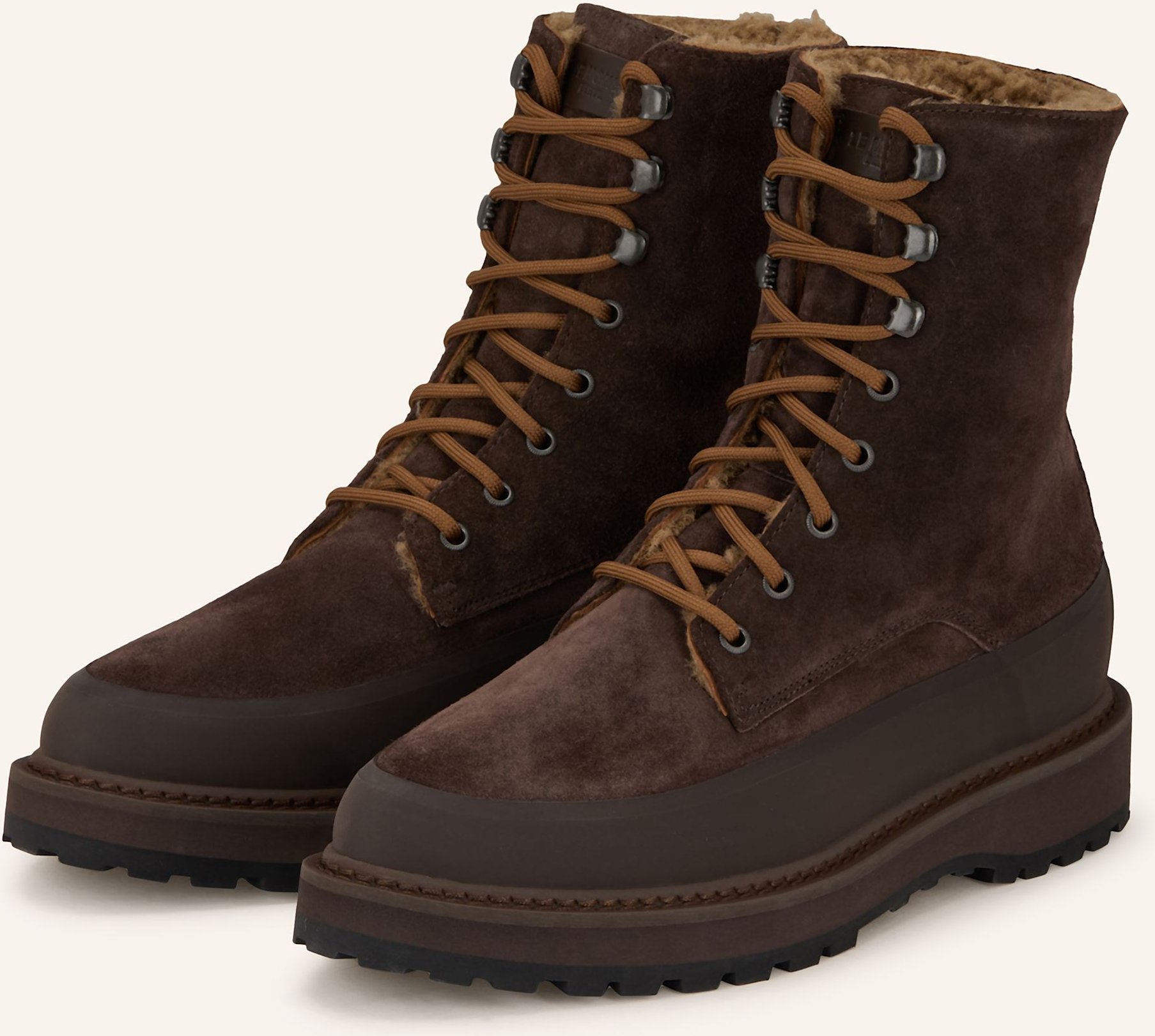 Le Monde Béryl Schnürboots Dolomite braun
