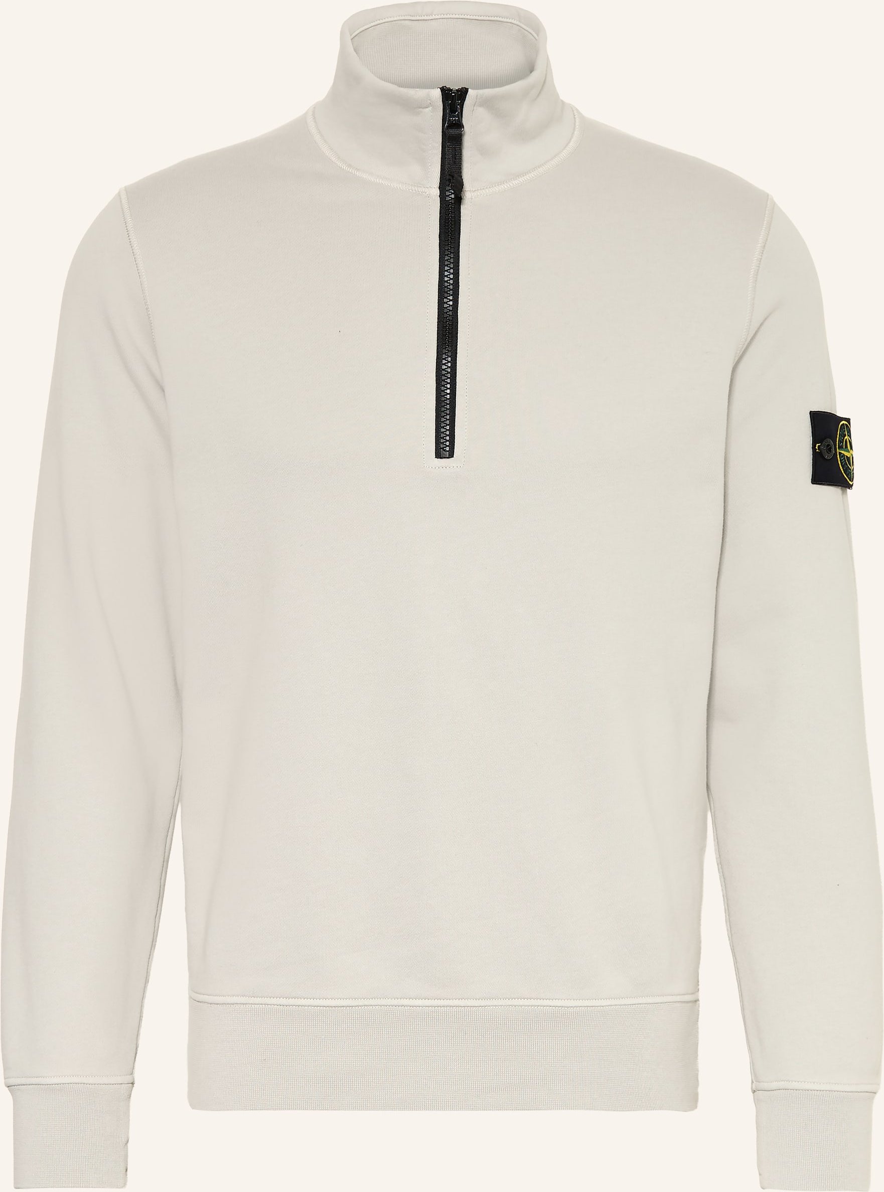 Stone Island Sweat-Troyer grau
