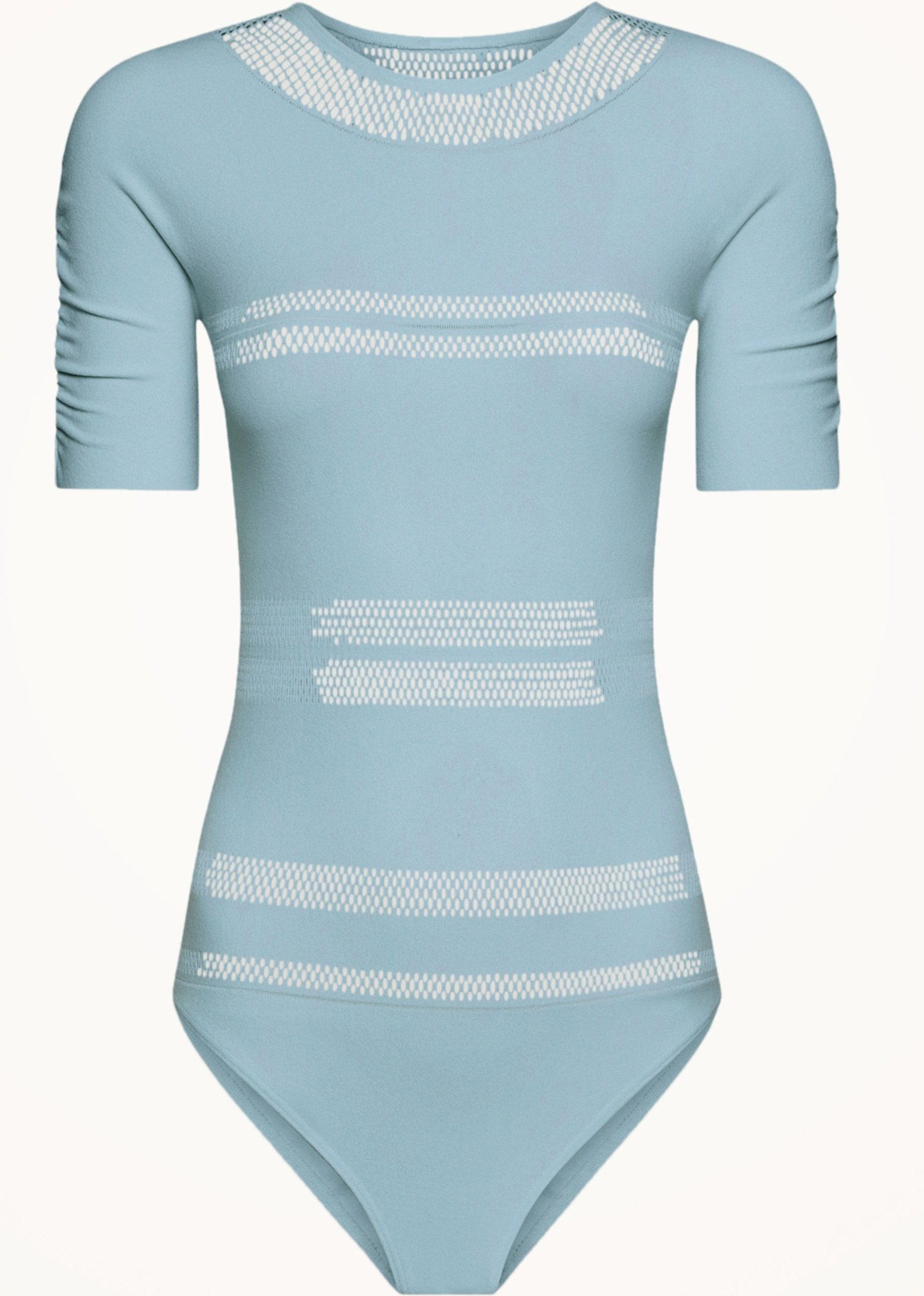 Wolford Wolford Body Net Lines Body blau