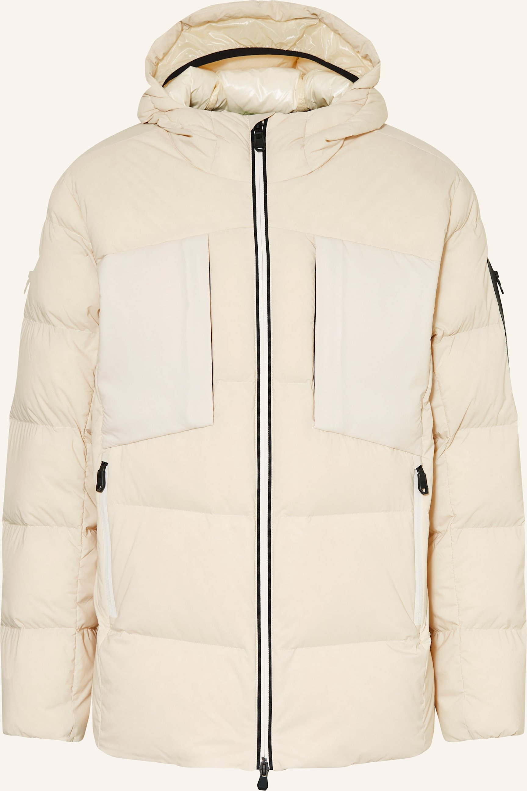 Boss Daunenjacke Riplite Puffer weiss