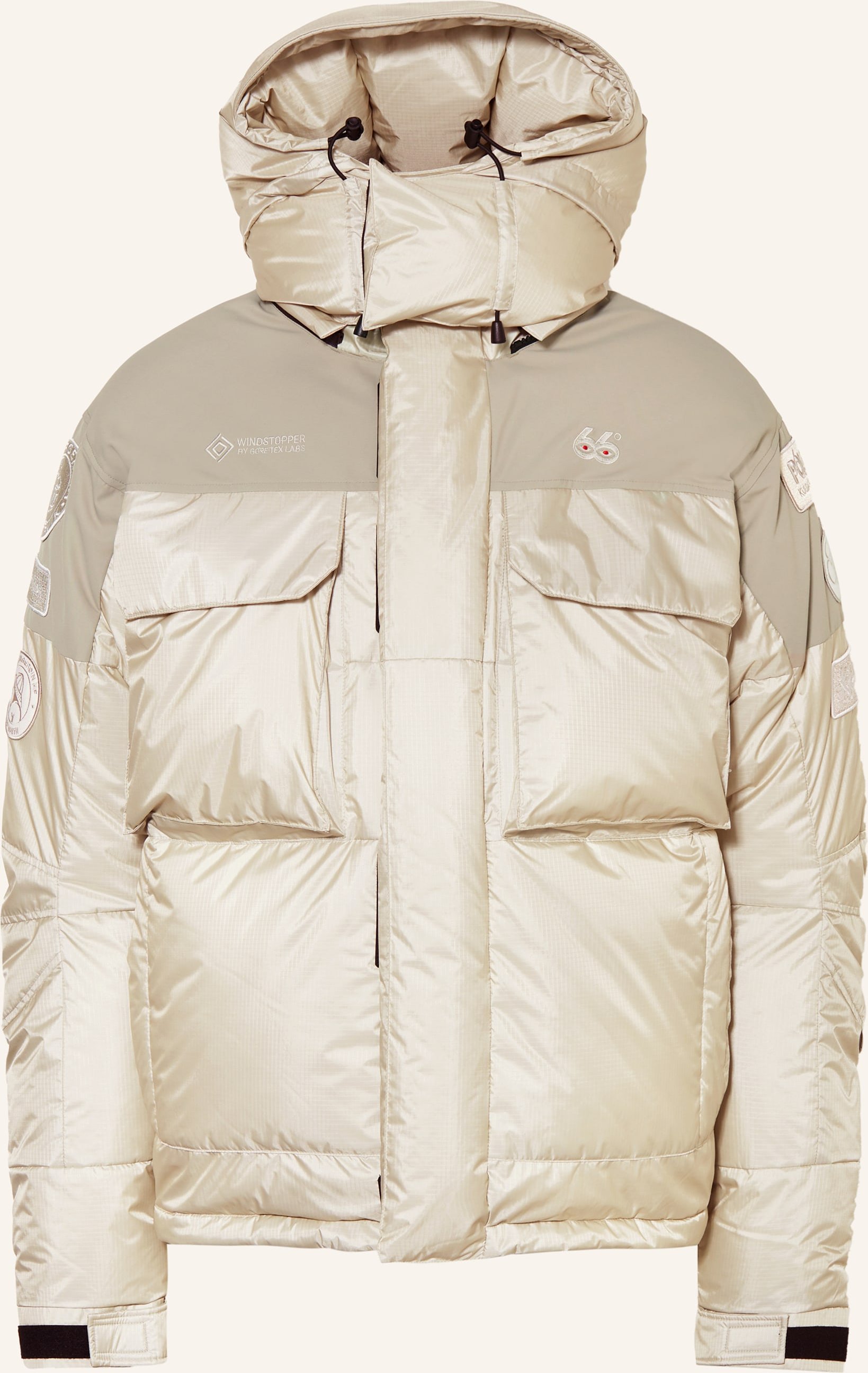 66°North Daunenjacke Tindur grau